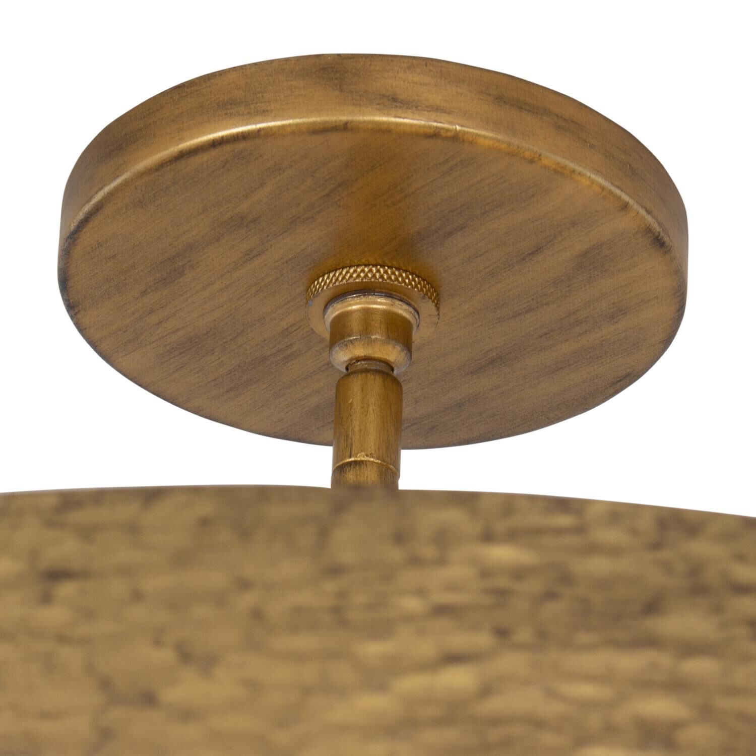Shown in Rustic Gold finish