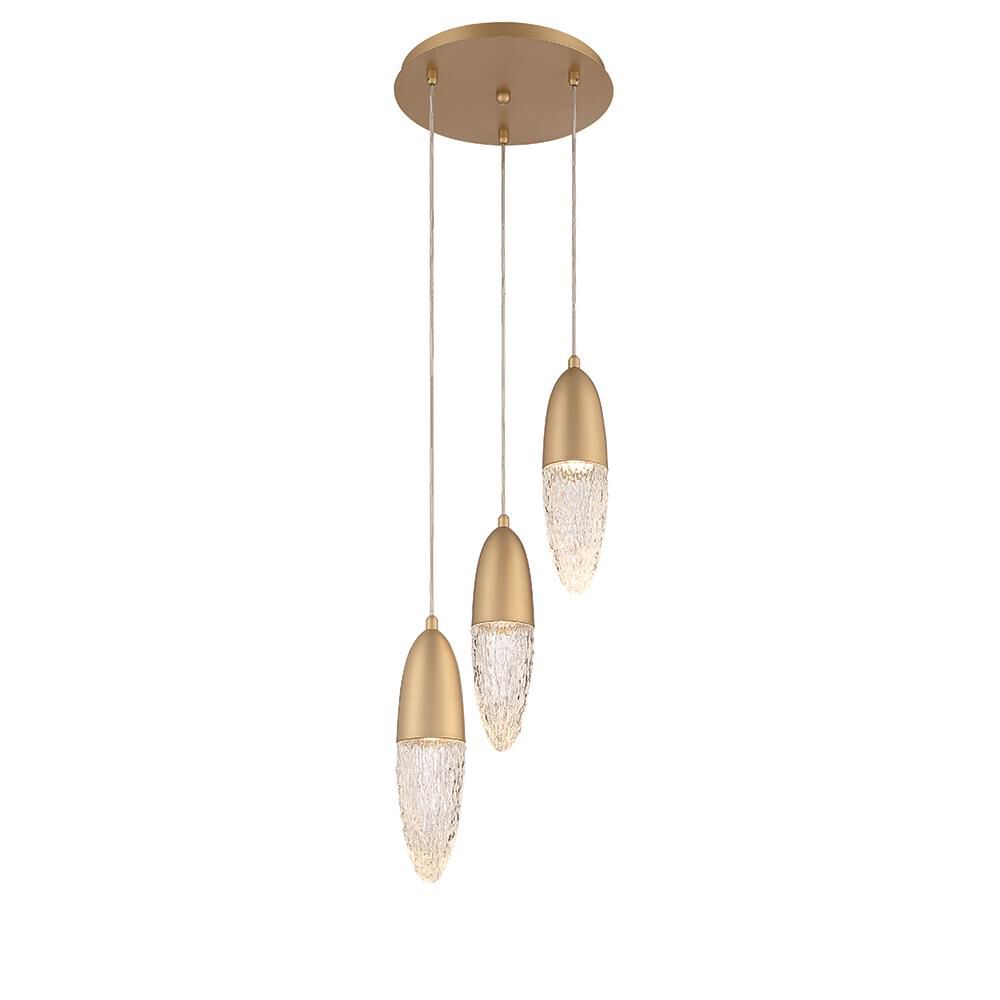 Ecrou 3 Light Multi Light Pendant by Eurofase Lighting