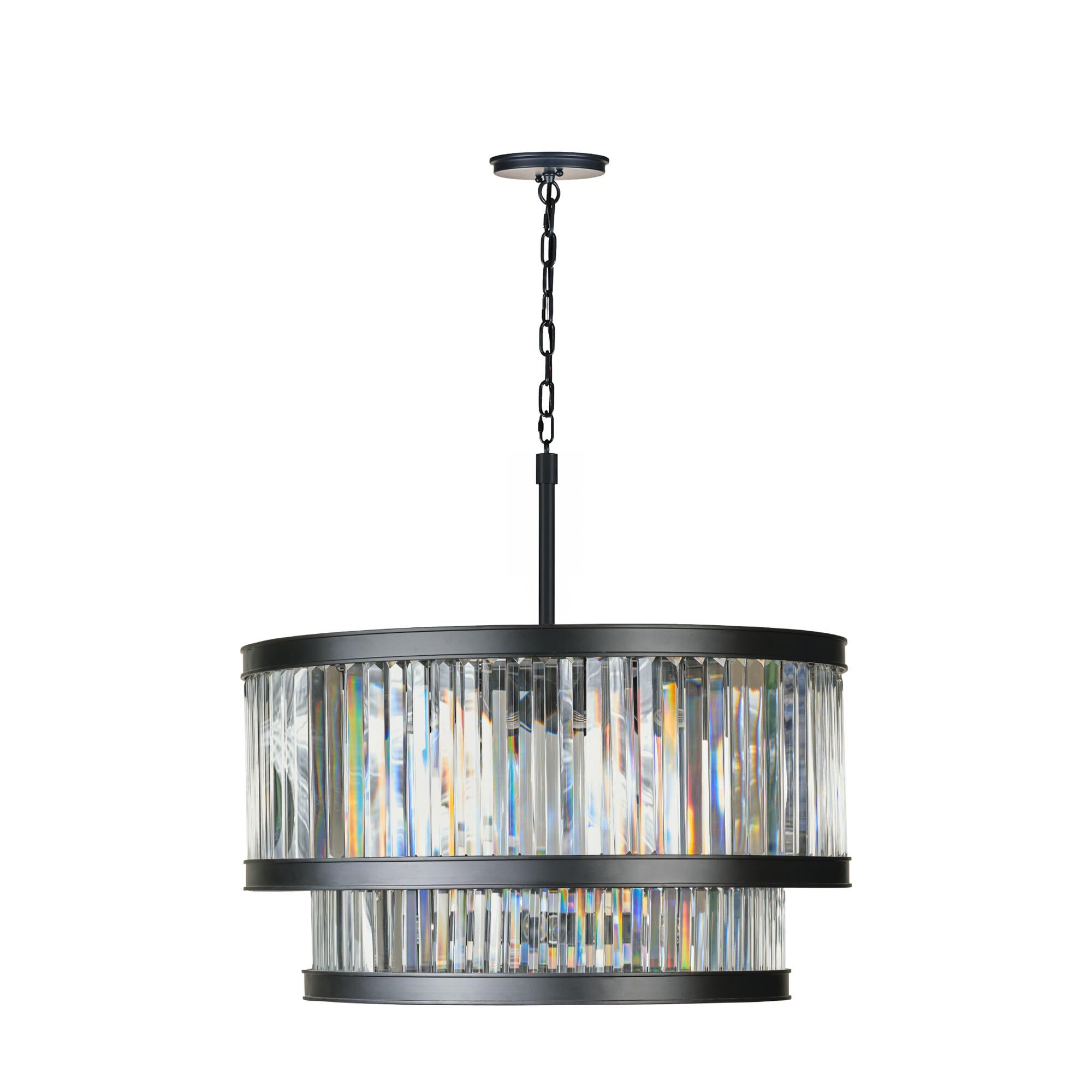 Ciana Lighting Double Take 30 Inch Large Pendant by Varaluz