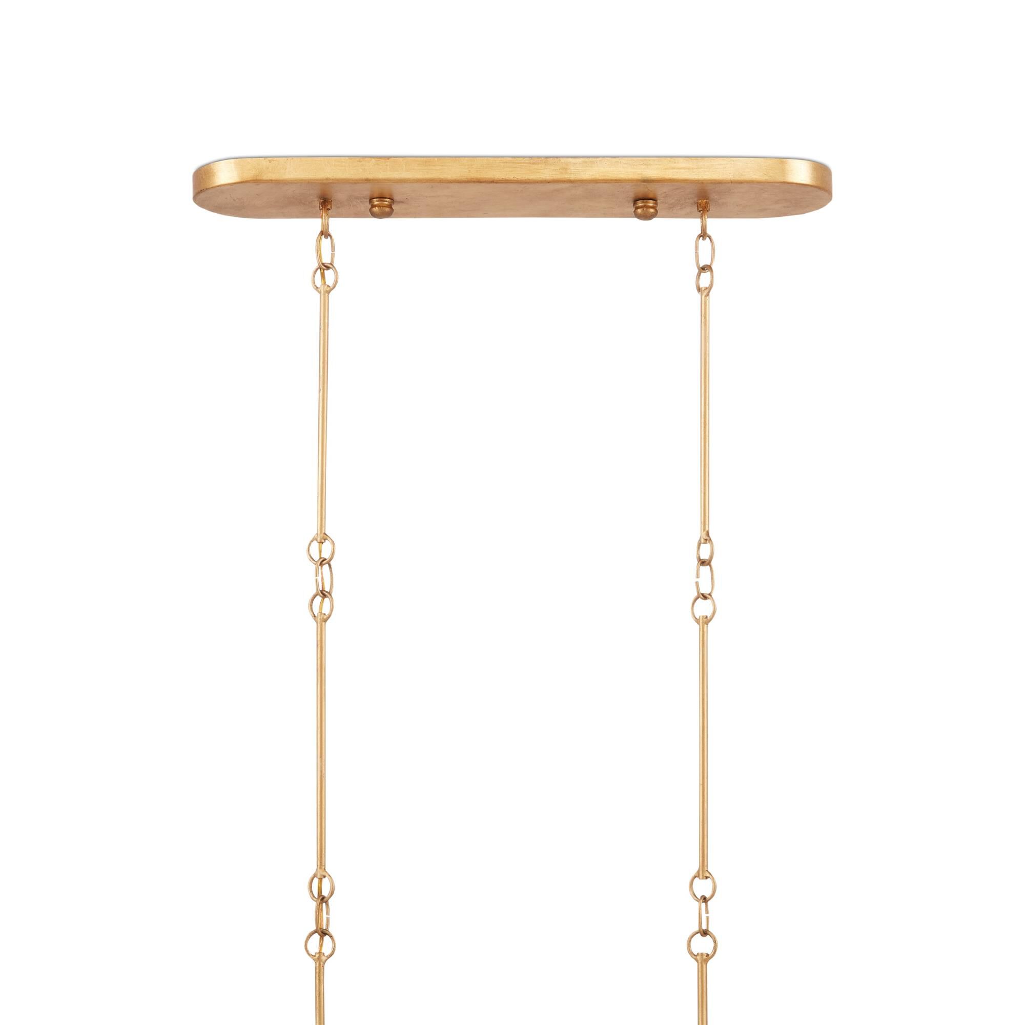 Shown in Sugar White/Contemporary Gold Leaf finish