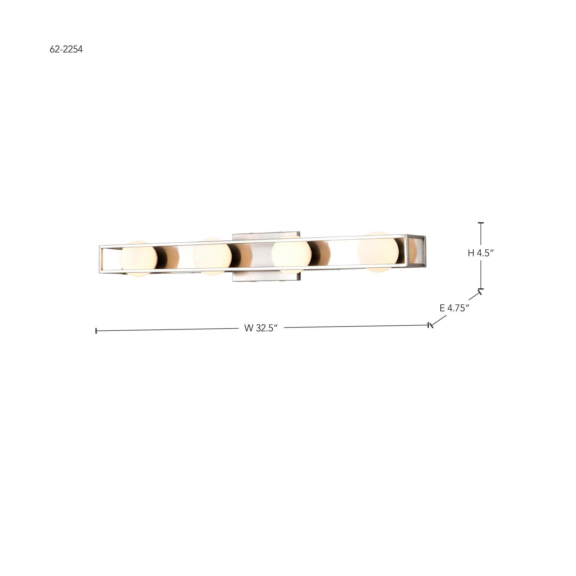 Jenkins 33 Inch Bath Vanity Light by Nuvo Lighting