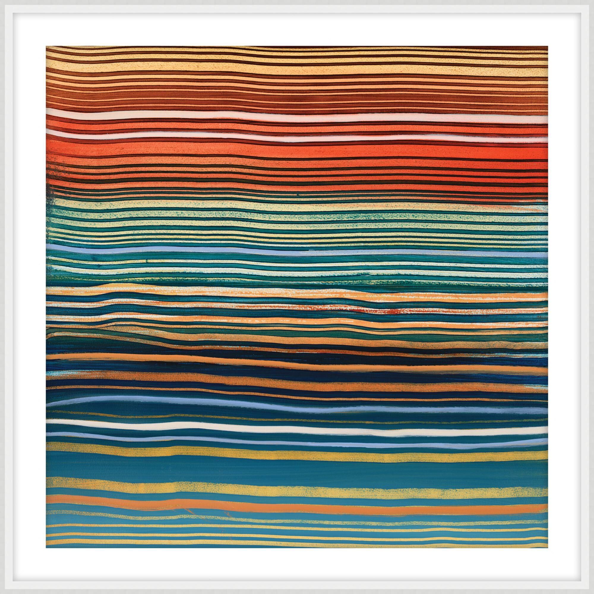 A Linear Arrangement Print by LEVEL57