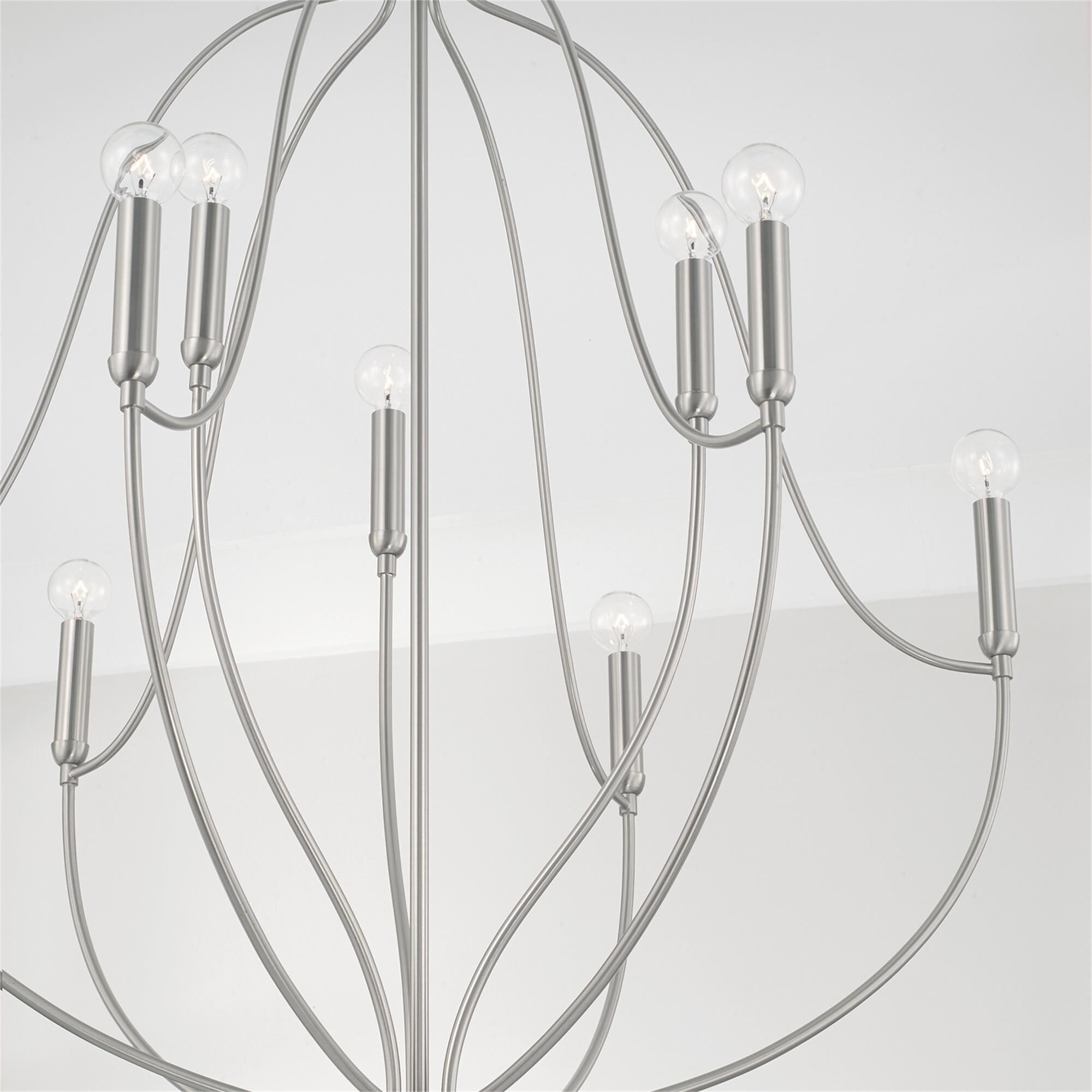 Shown in Brushed Nickel finish