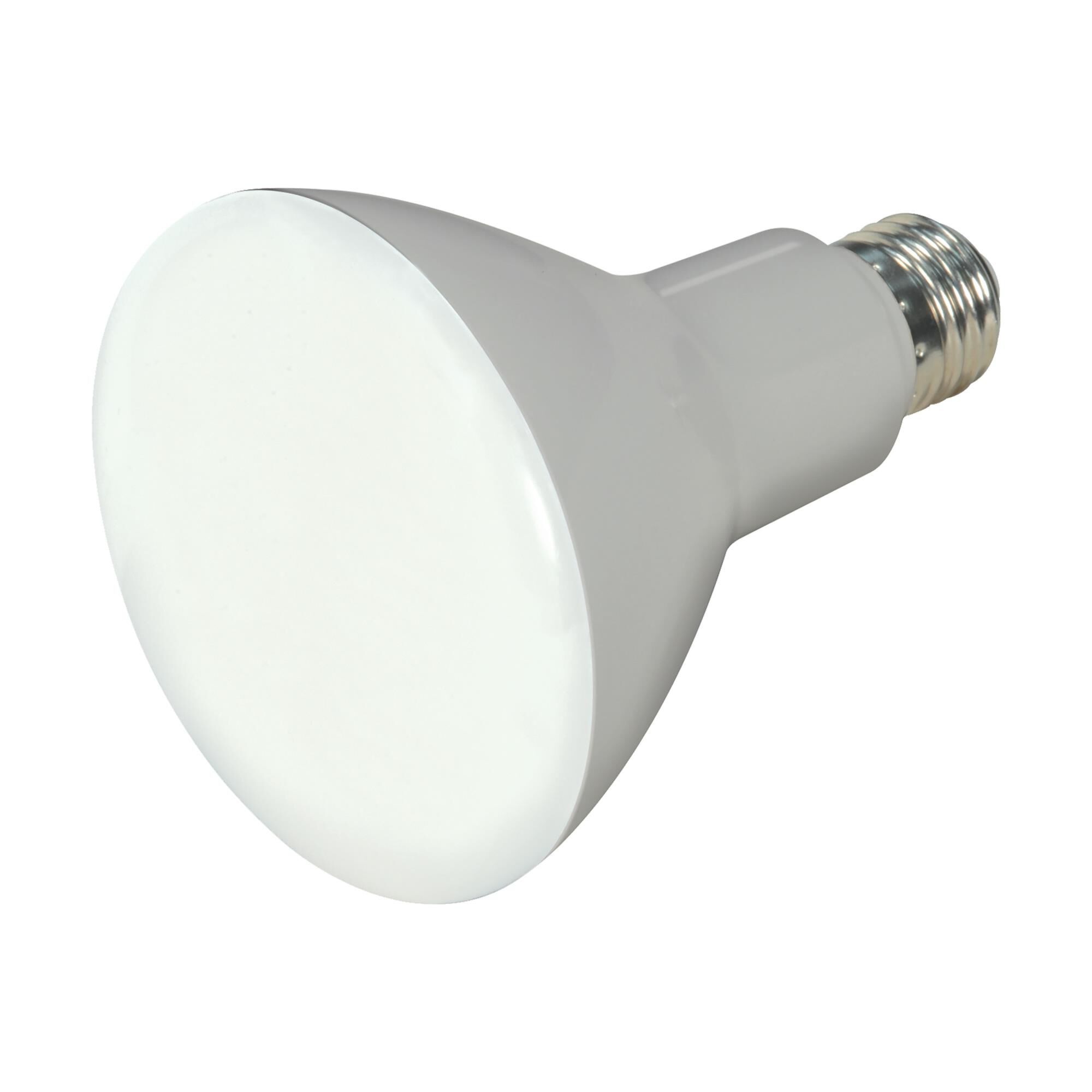 Dimmable 7.5 Watt 2700K BR30 LED Light Bulb by Satco