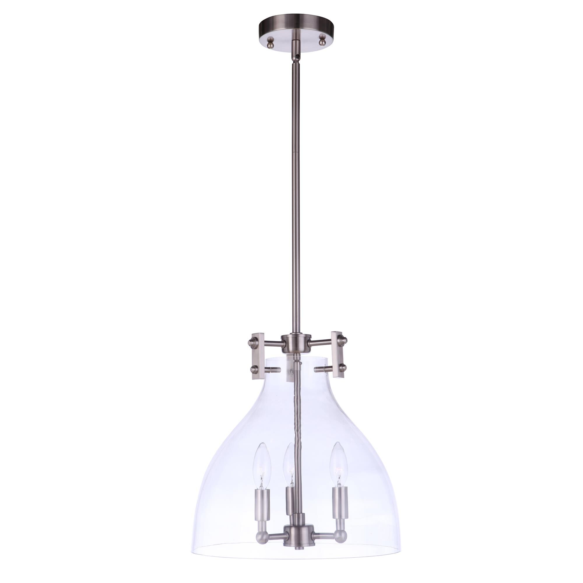 Shown in Brushed Polished Nickel finish