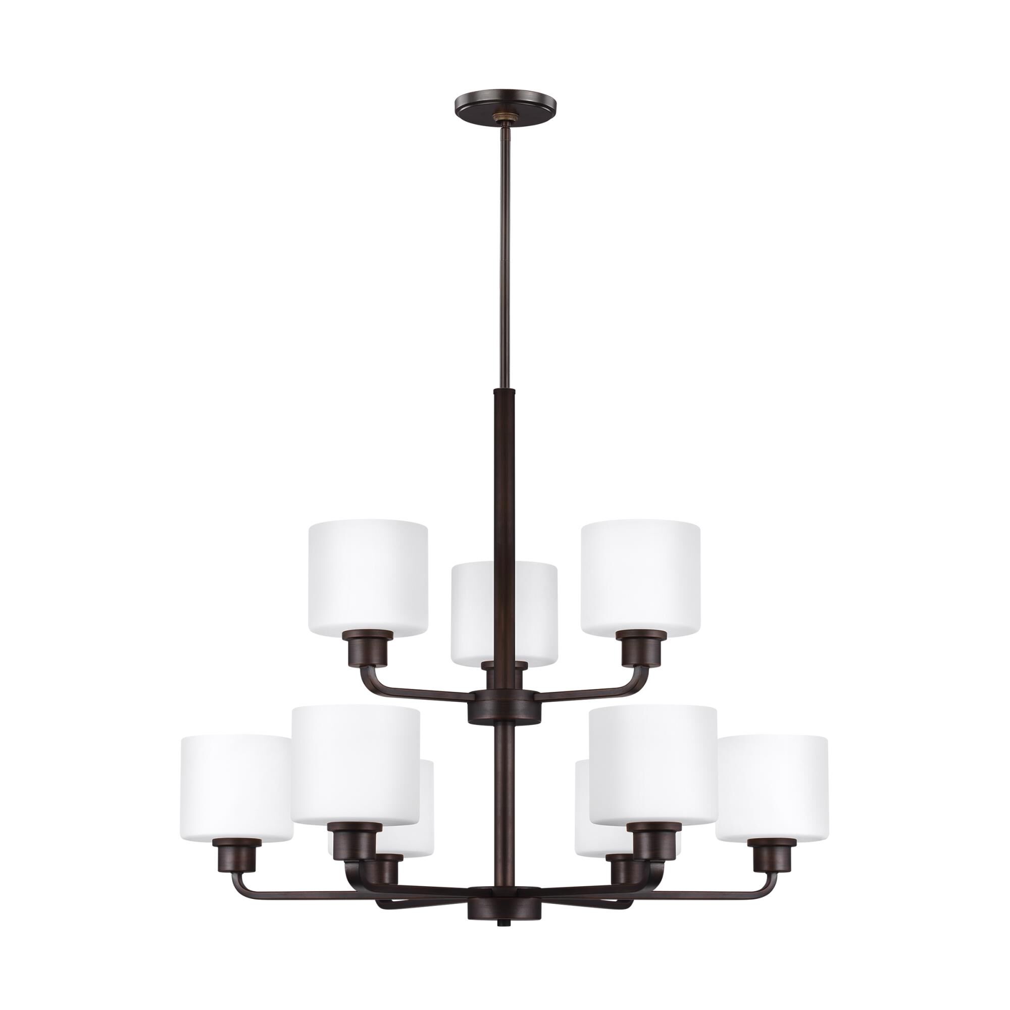 Canfield 31 Inch 9 Light Chandelier by Generation Lighting