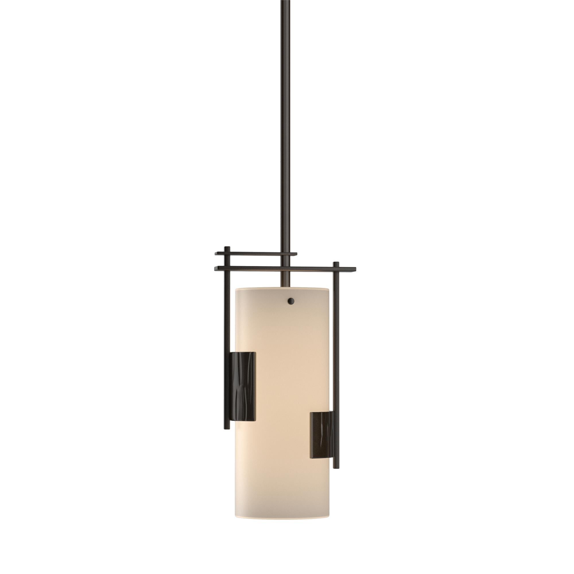 Shown in Oil Rubbed Bronze finish and Opal glass