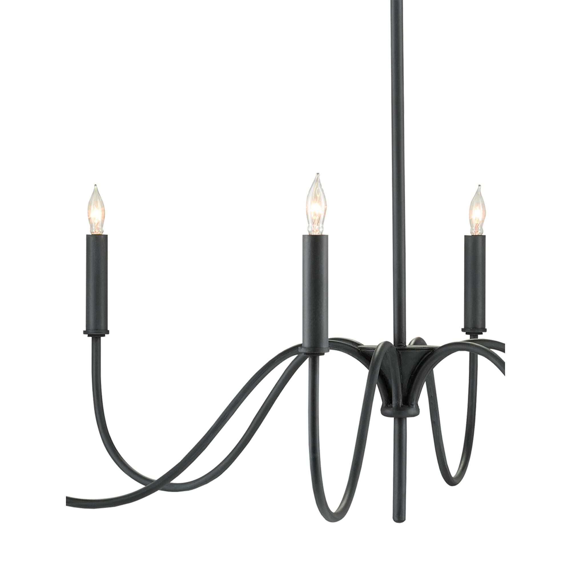 Tirrell 6 Light Chandelier by Currey and Company
