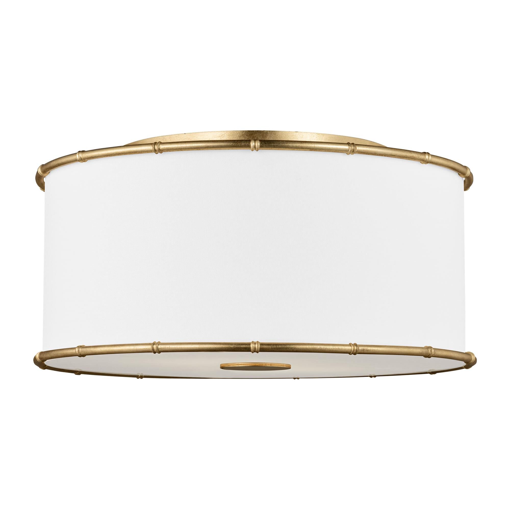 Shown in Gild finish and Silk Screen White Inside Clear Outside glass