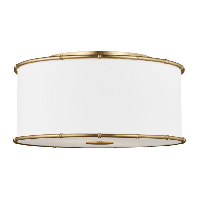 Alexa Hampton Aldric 19 Inch 2 Light Flush Mount by Visual Comfort Studio