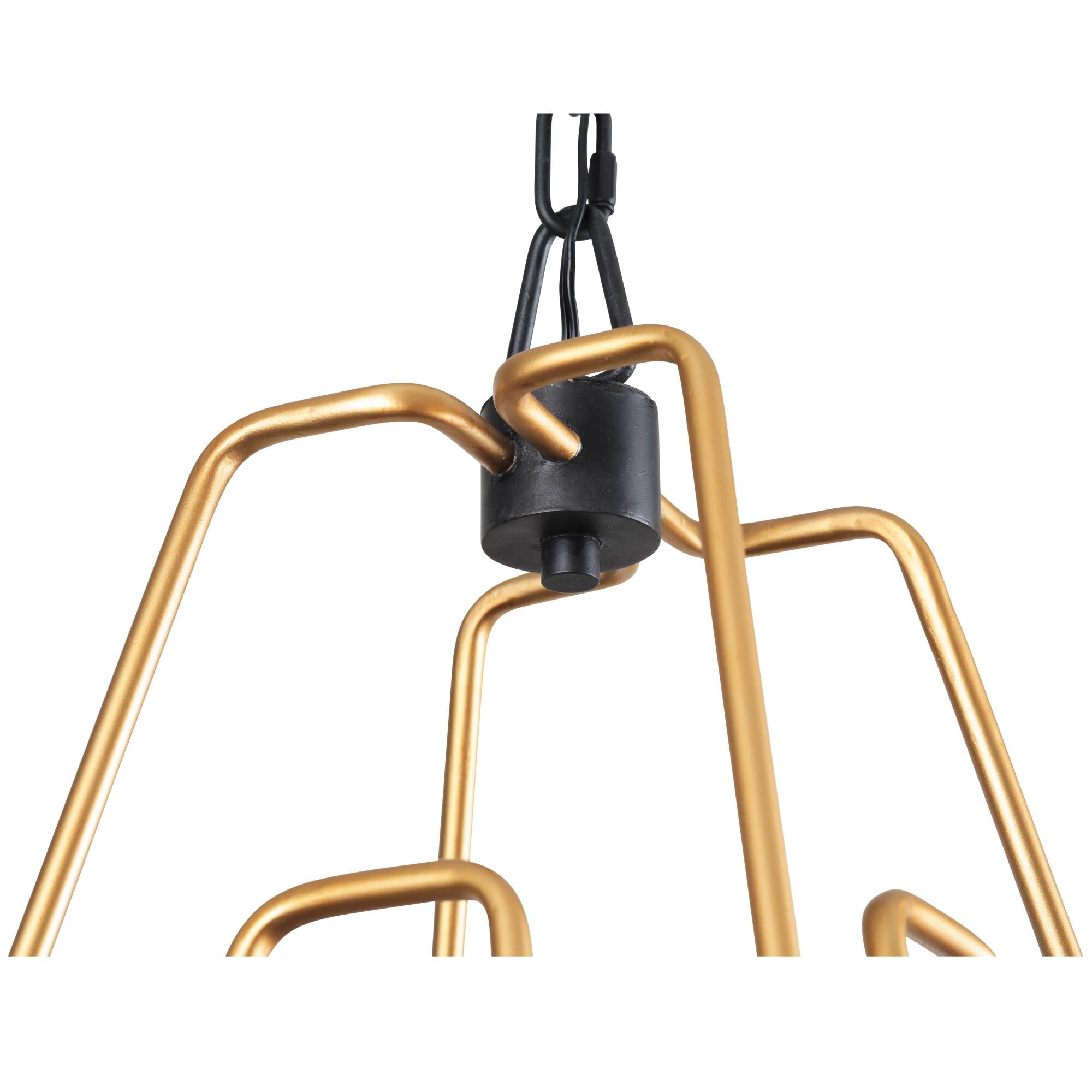 Shown in Aged Gold/Carbon finish