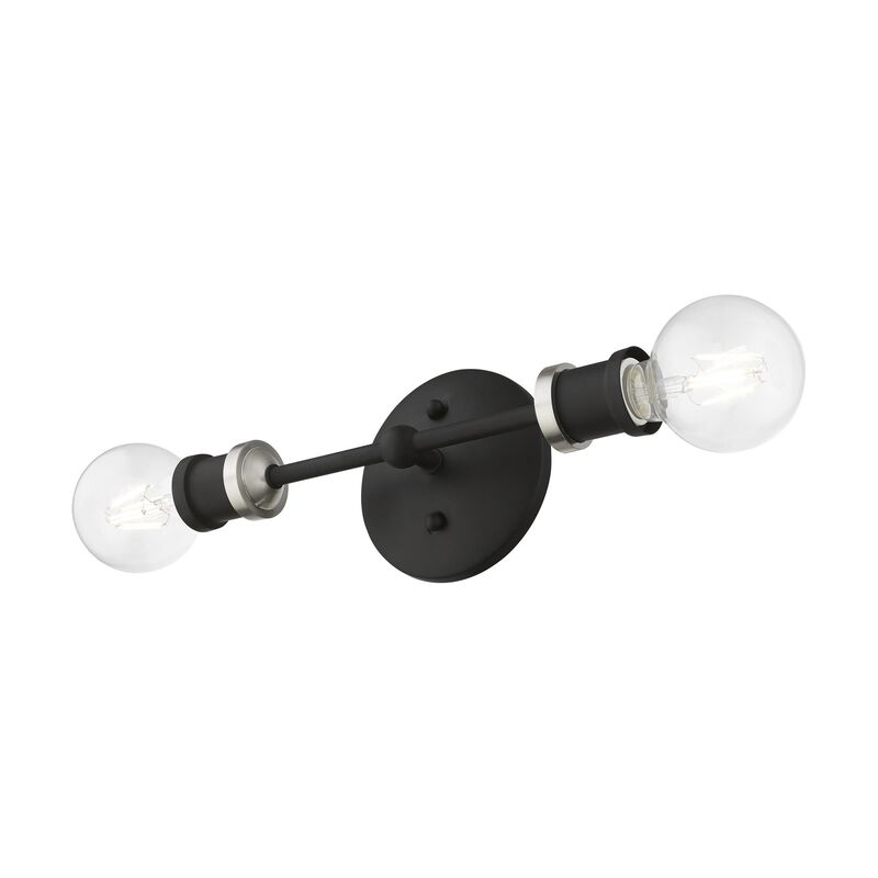 Lansdale 12 Inch 2 Light Bath Vanity Light by Livex Lighting