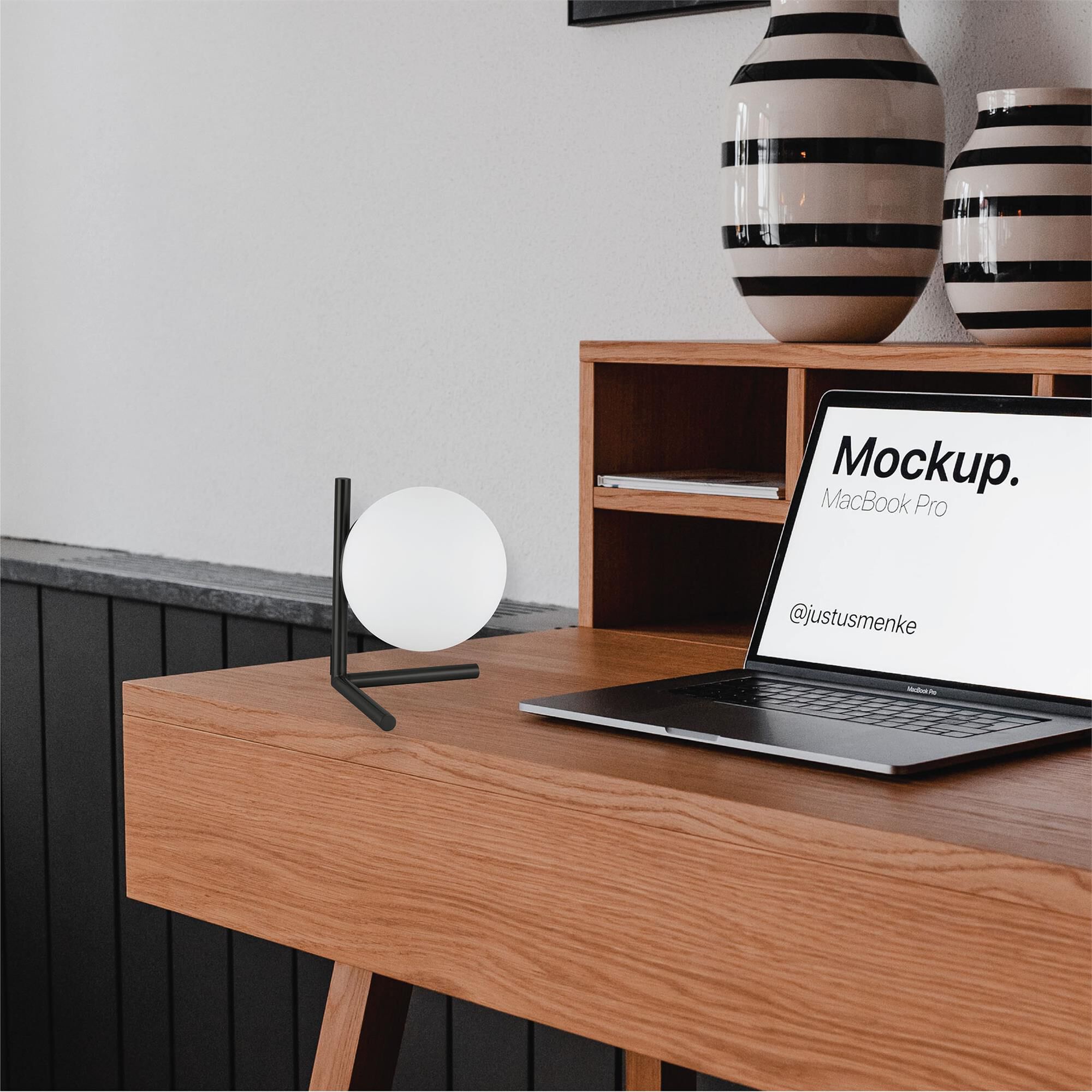 Shown in Matte Black and White finish and Opal White Globe glass