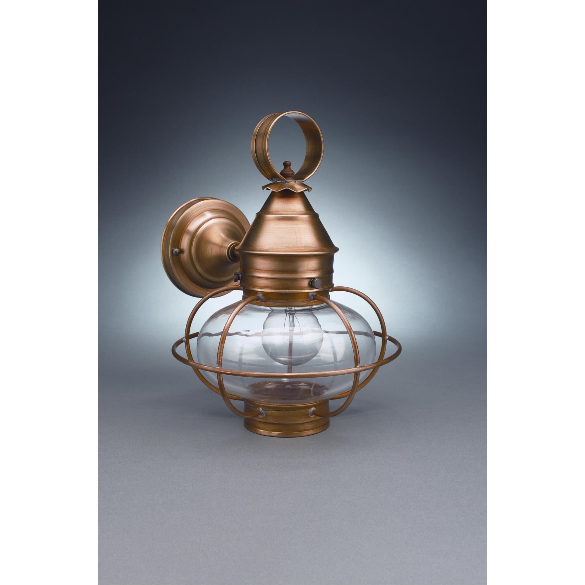 Onion 13 Inch Tall Outdoor Wall Light by Northeast Lantern