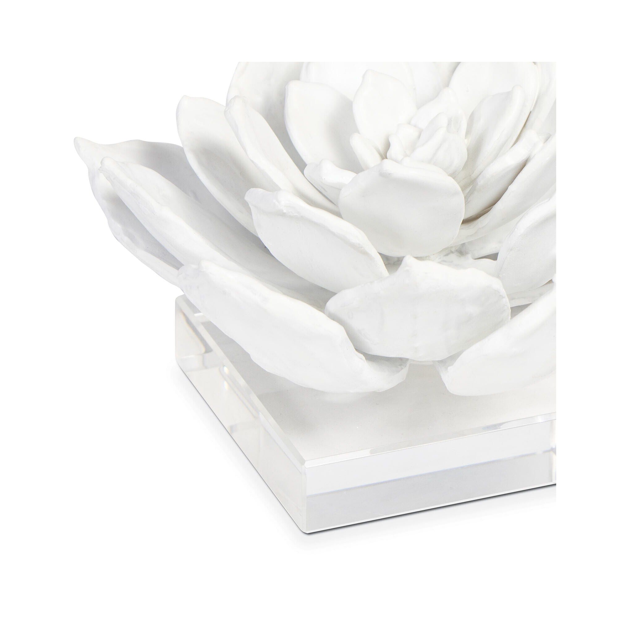 Shown in White finish and - None - shade
