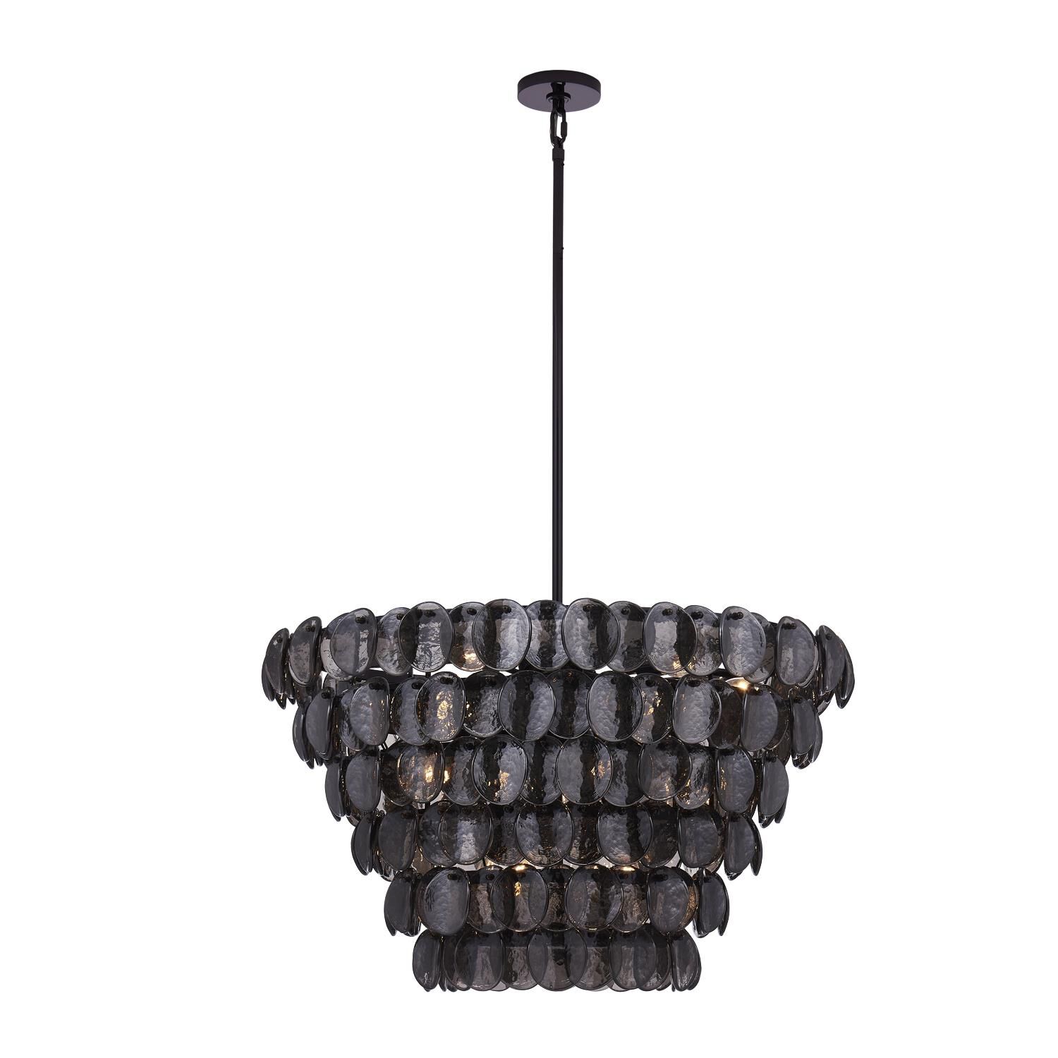 Uroko 34 Inch Chandelier by Kalco Lighting