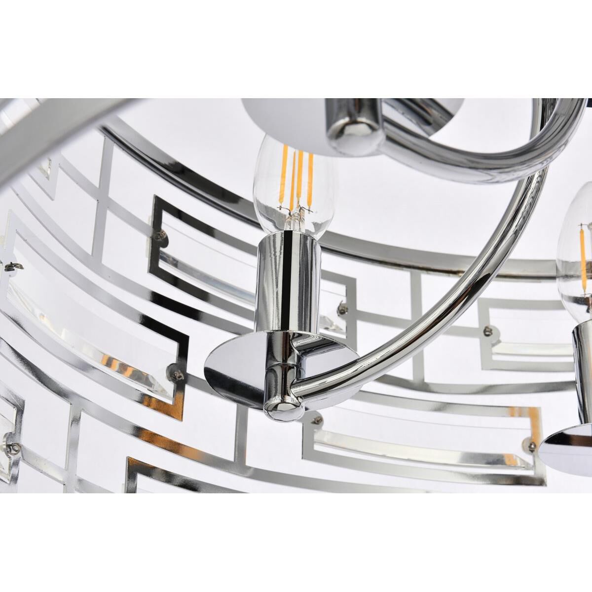 Kennedy 18 Inch Large Pendant by Elegant Lighting