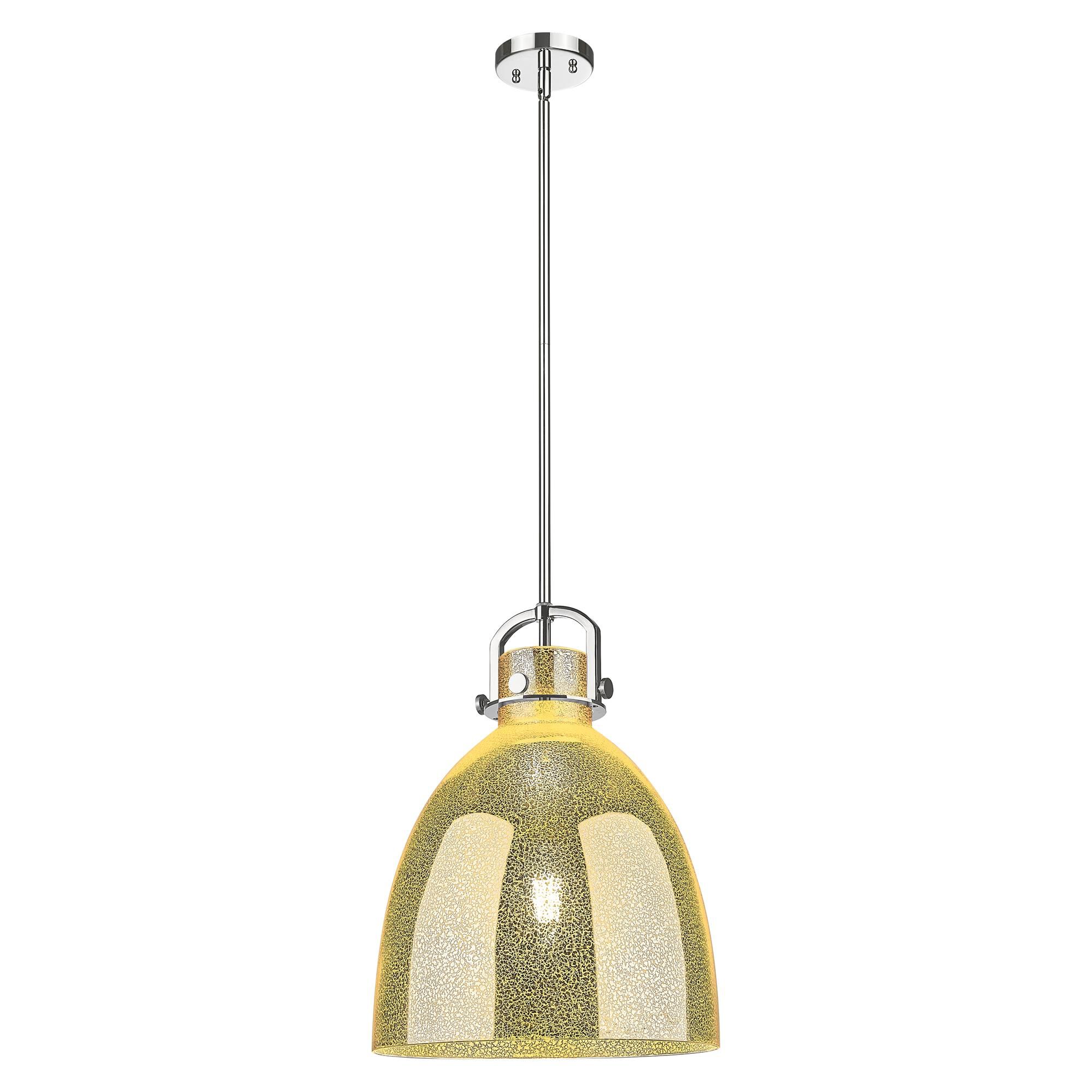 Shown in Polished Nickel finish and Mercury shade