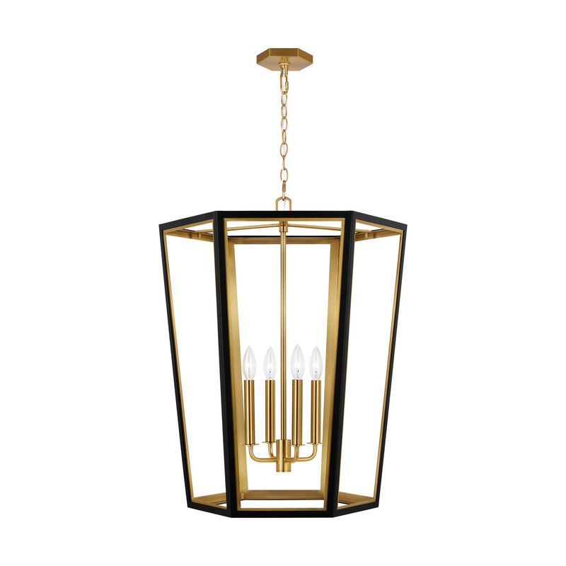 Alexa Hampton Curt 21 Inch 4 Light Mini Chandelier by Visual Comfort Studio Collection