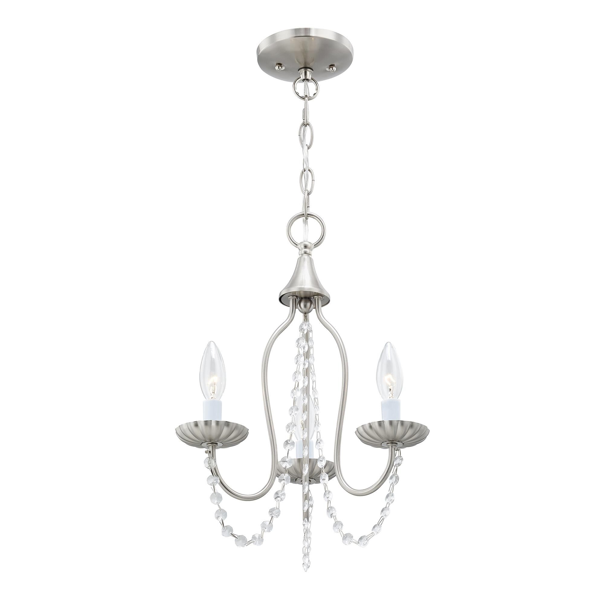 Shown in Brushed Nickel finish