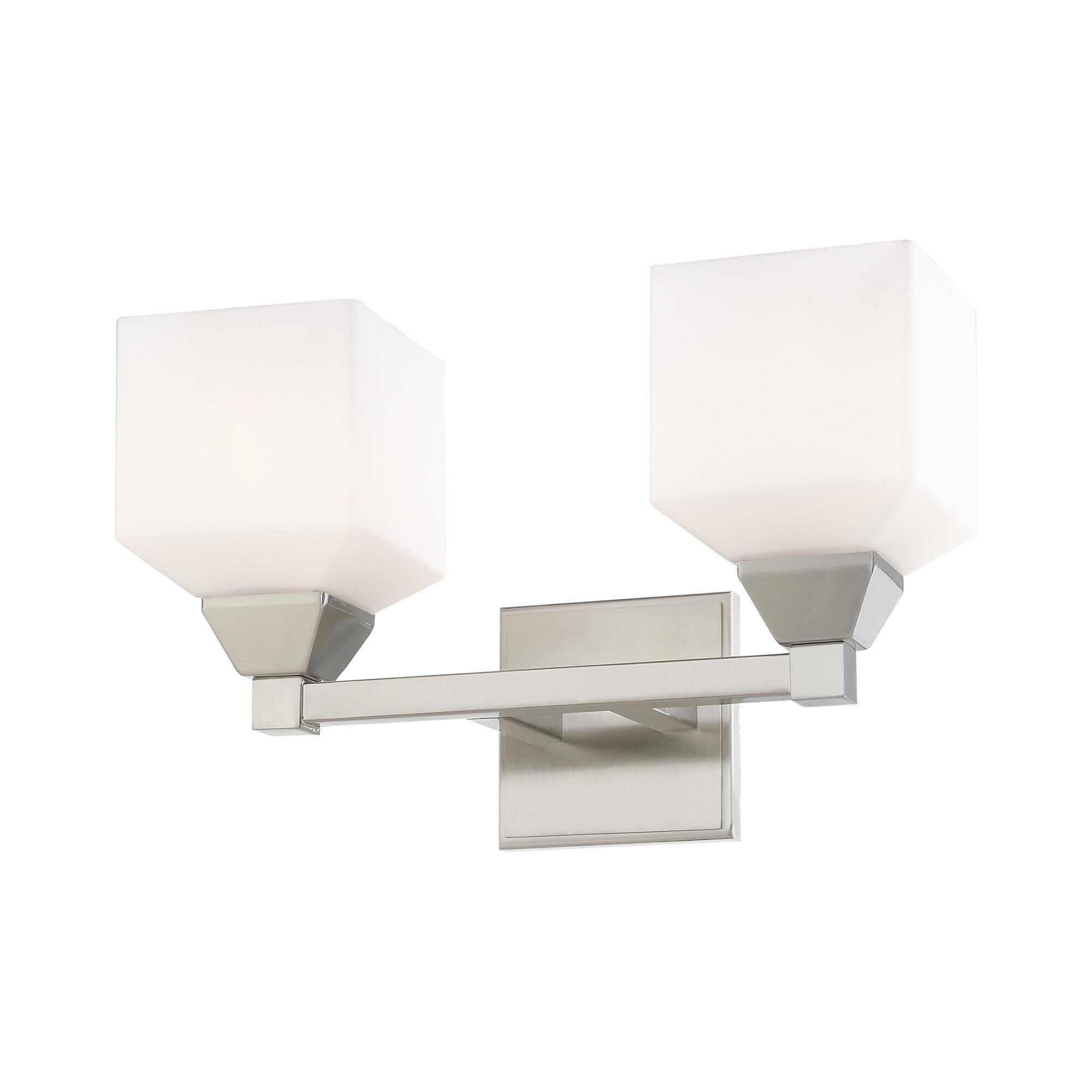 Aragon 15 Inch 2 Light Bath Vanity Light by Livex Lighting