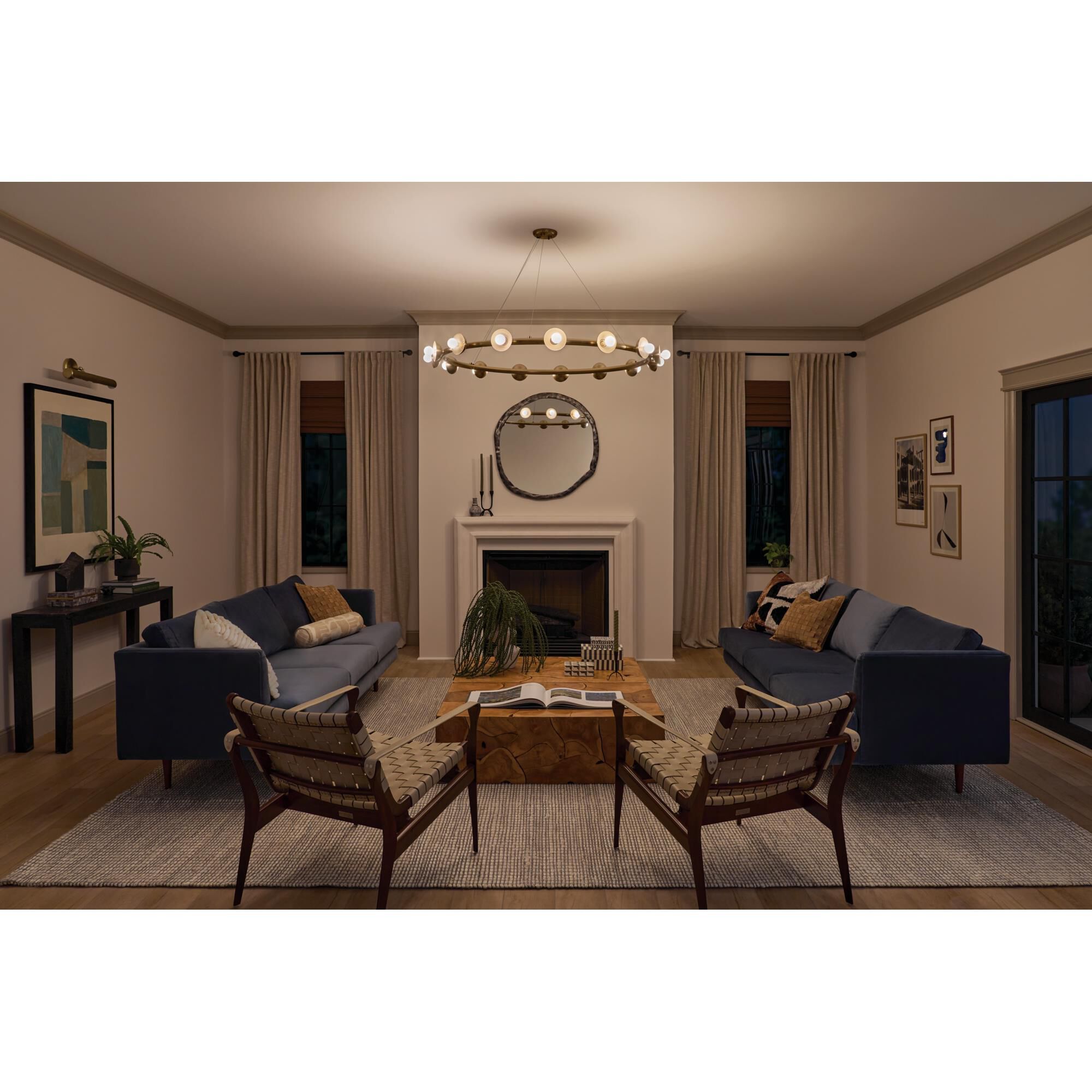 Palta 50 Inch 15 Light Chandelier by Kichler Lighting