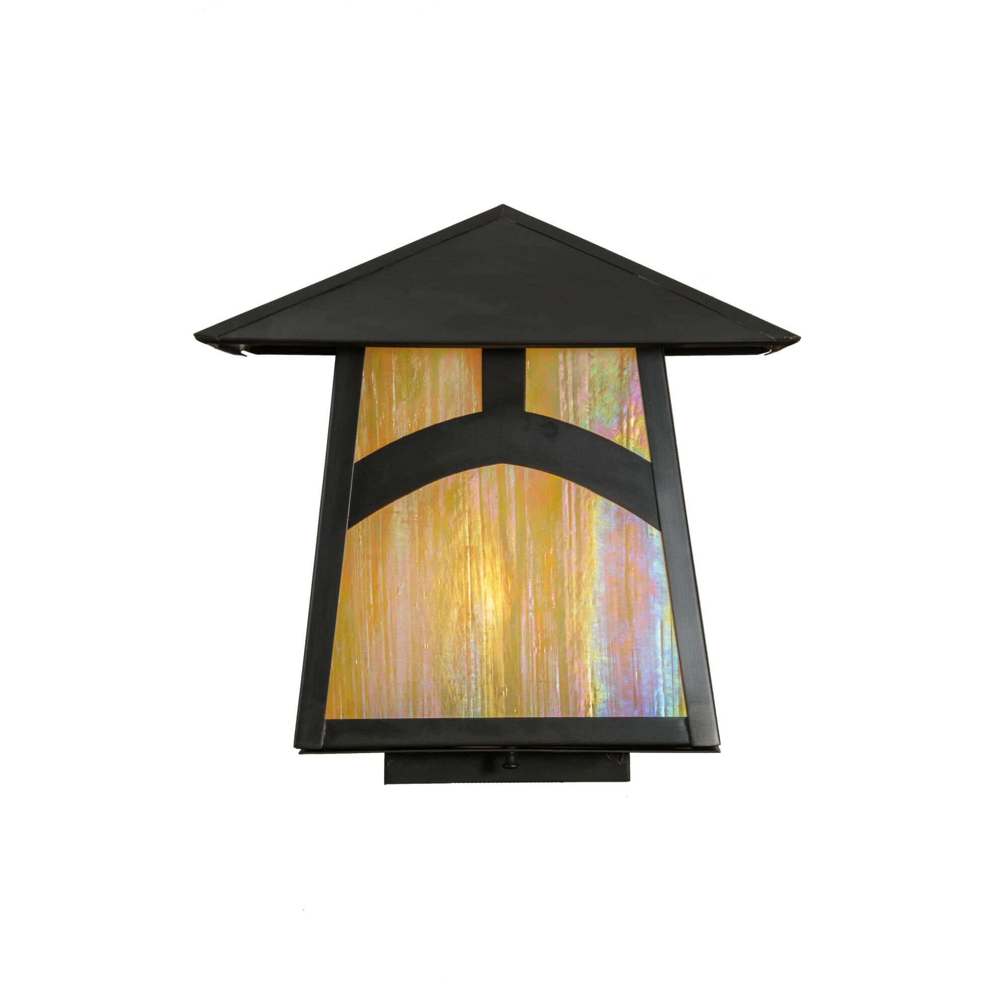 Meyda Lighting Stillwater 18 Inch Tall Outdoor Post Lamp
