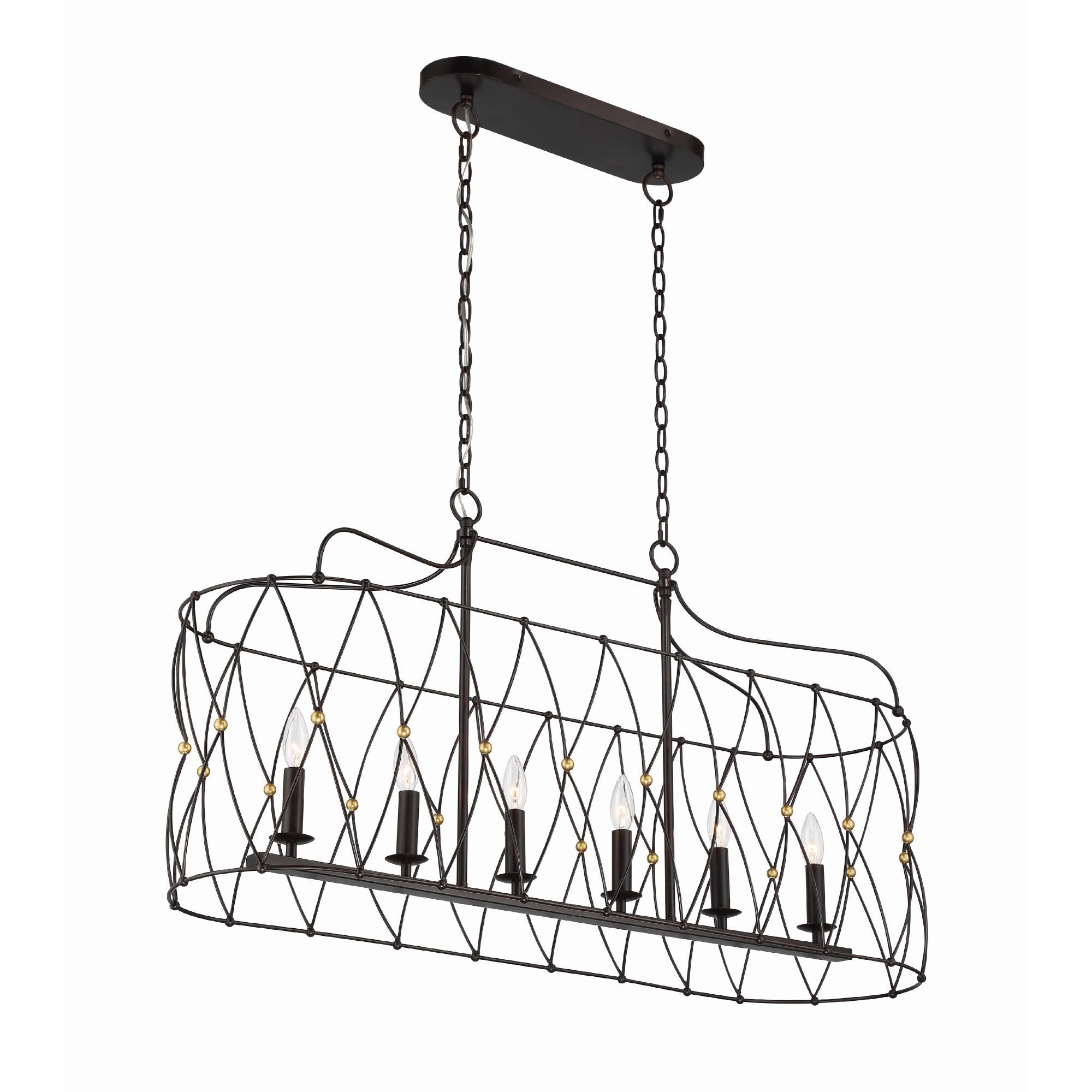 Shown in English Bronze + Antique Gold finish