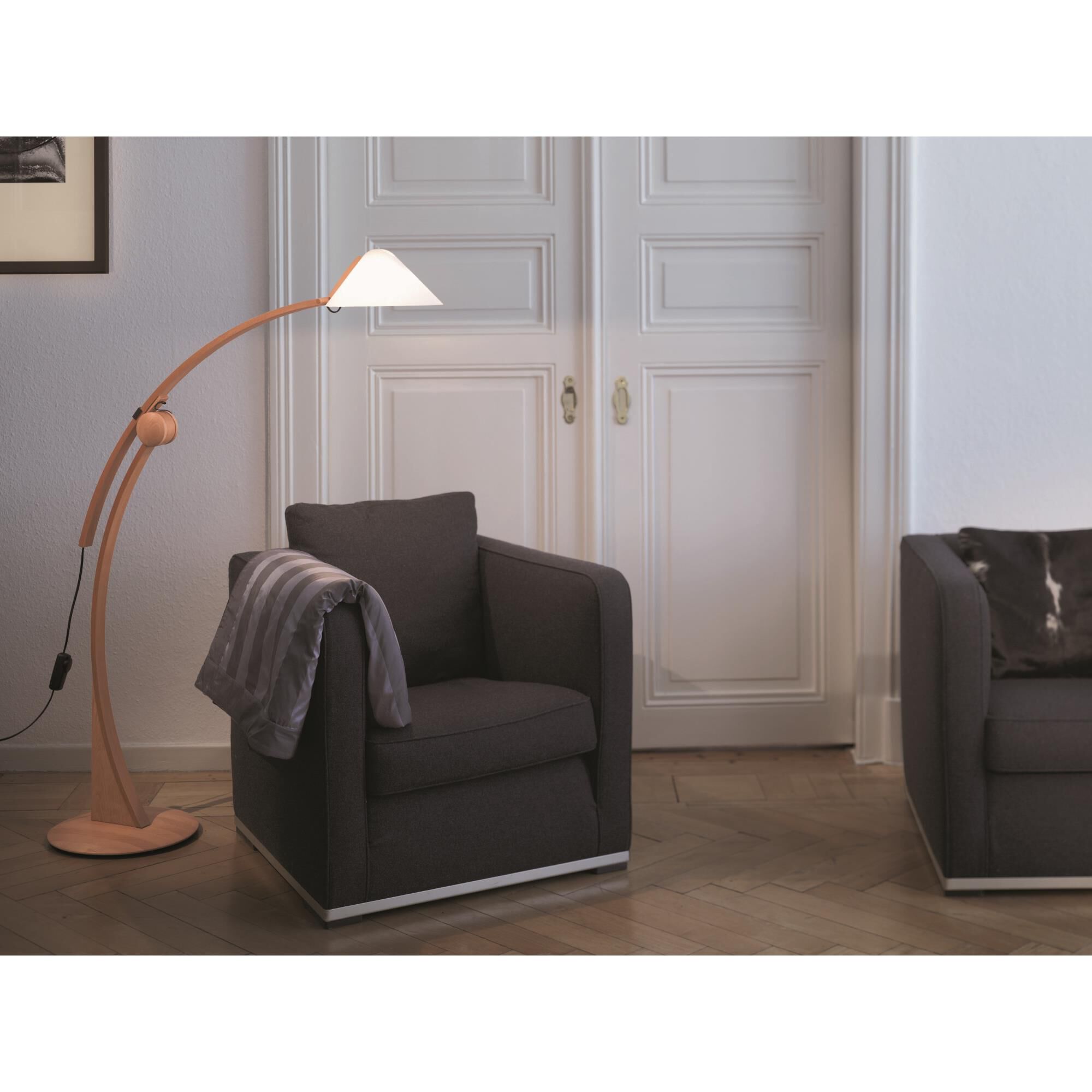 Domus 68 Inch Floor Lamp by Justice Design Group