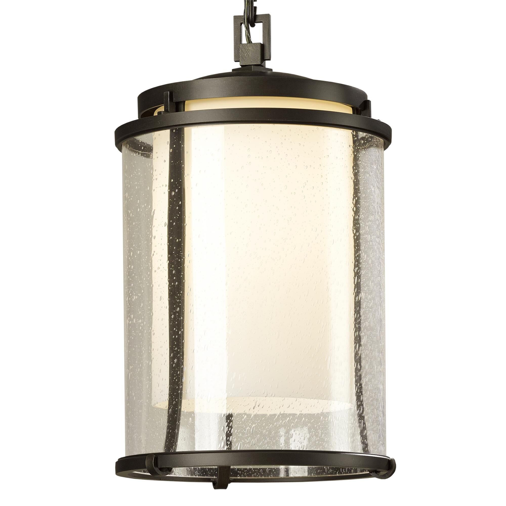 Hubbardton Forge Meridian 15 Inch Tall Outdoor Hanging Lantern