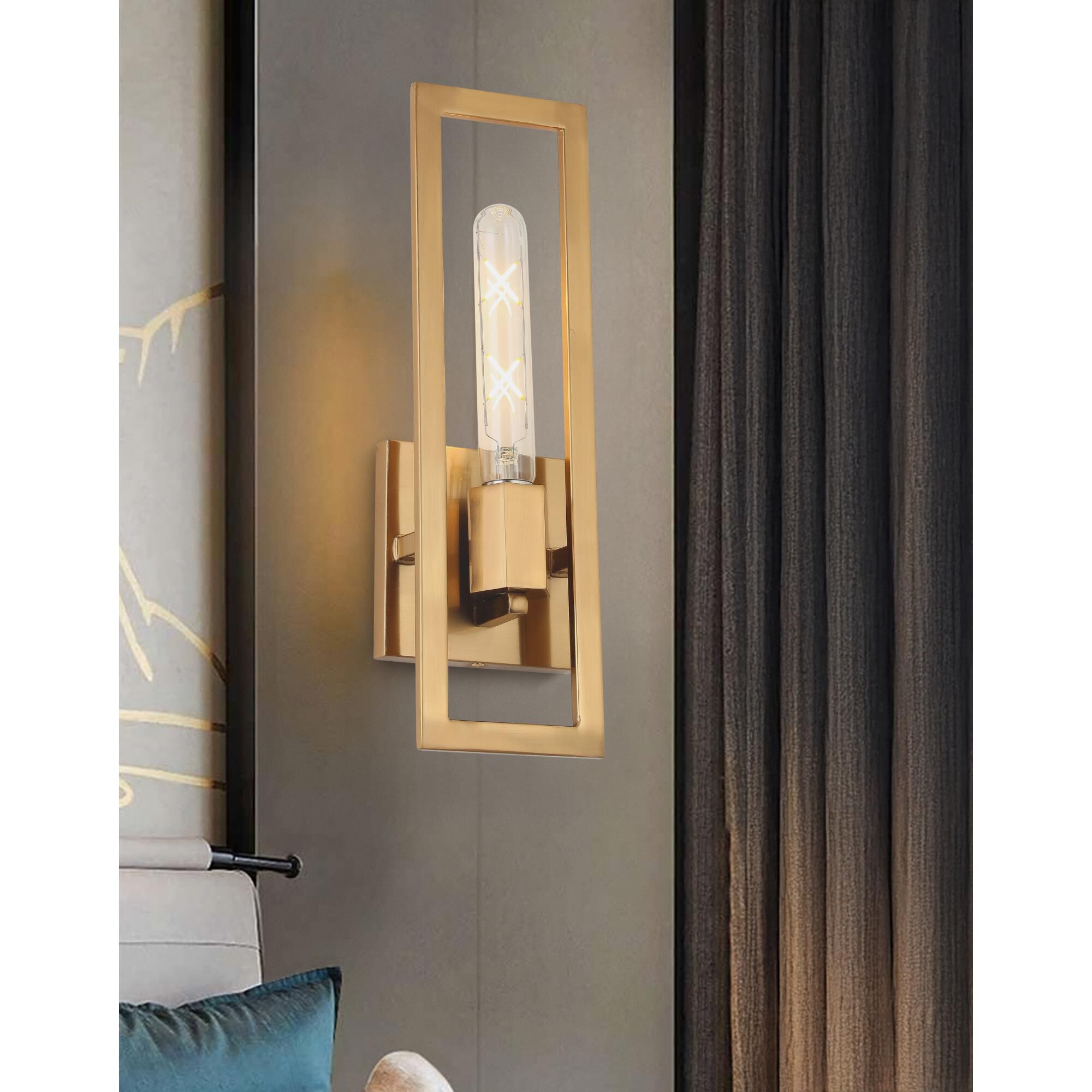 Shown in Aged Brass finish