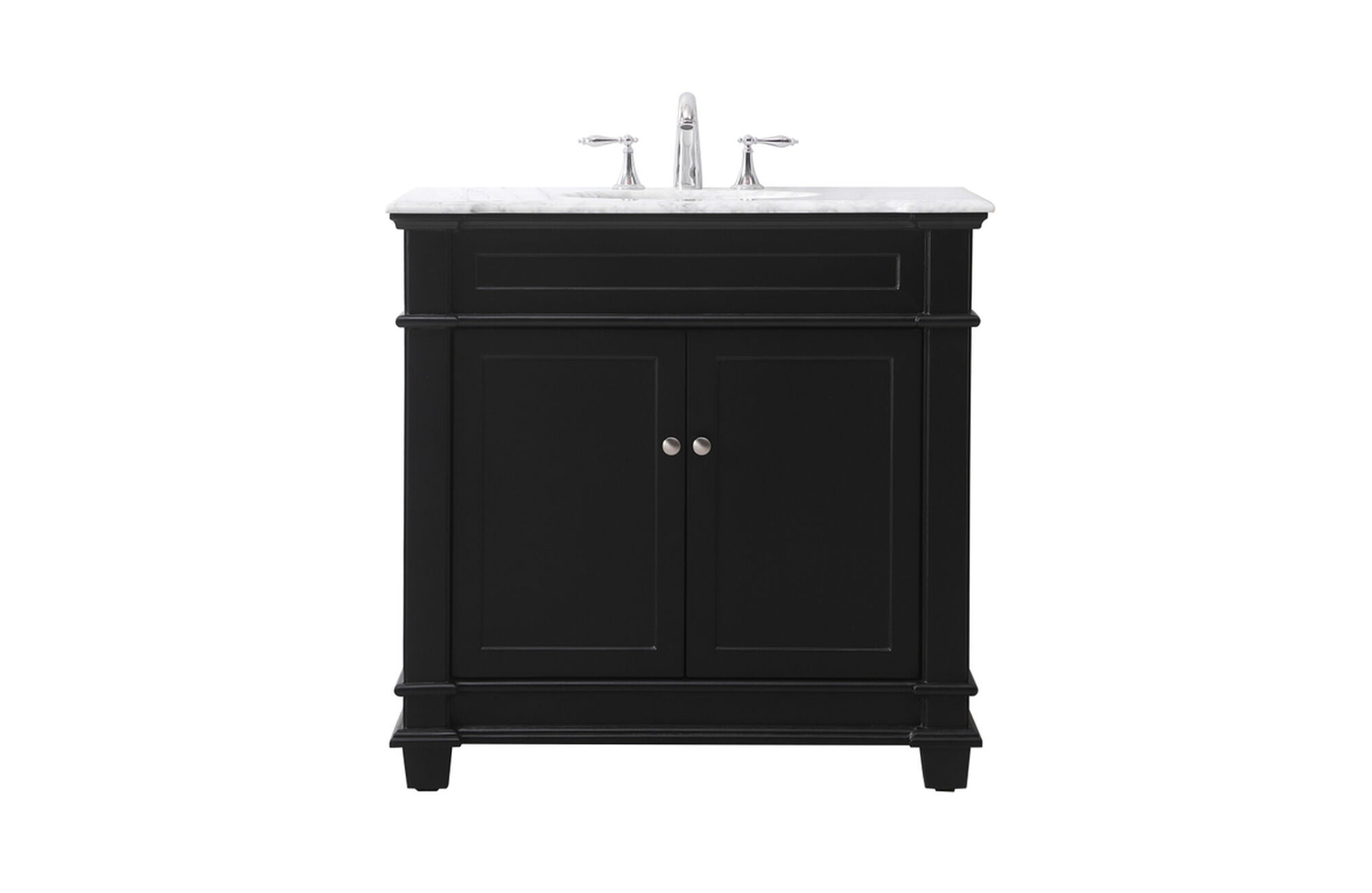 Shown in Black finish