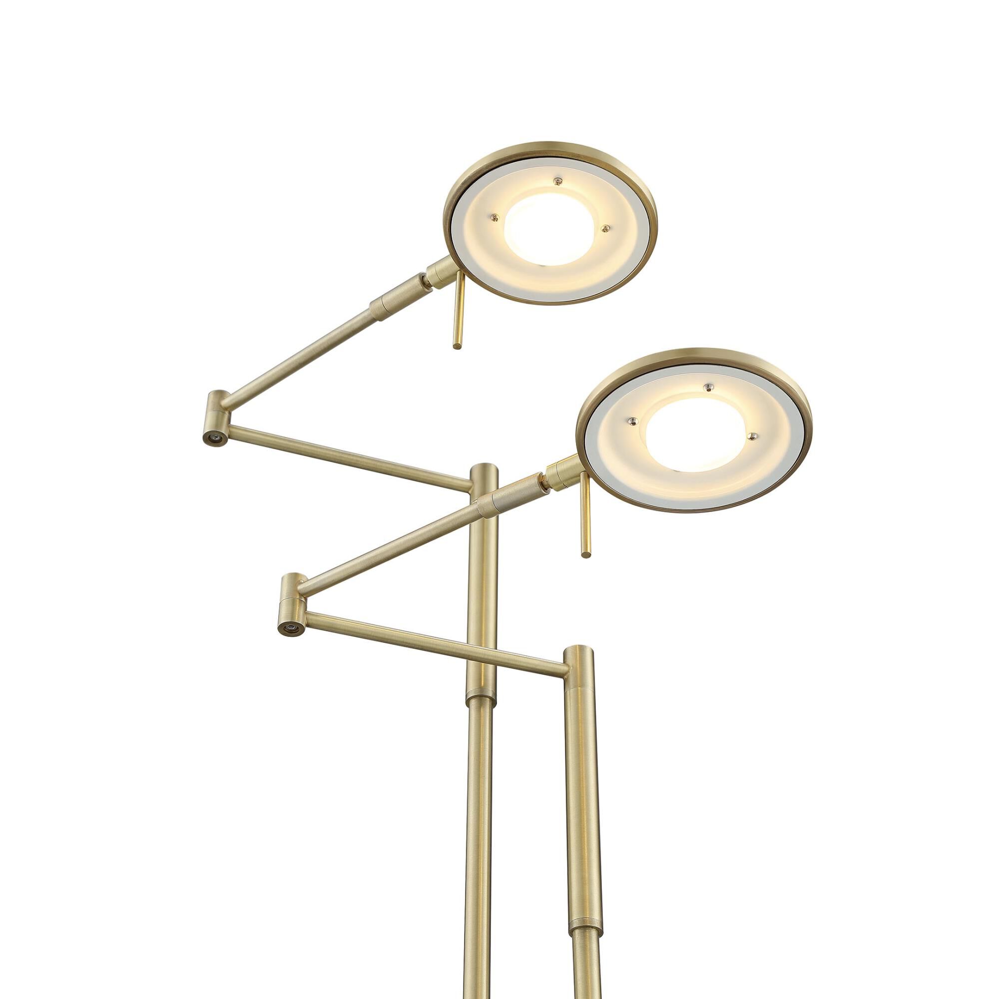 Dessau Turbo 40 Inch Floor Lamp by Arnsberg