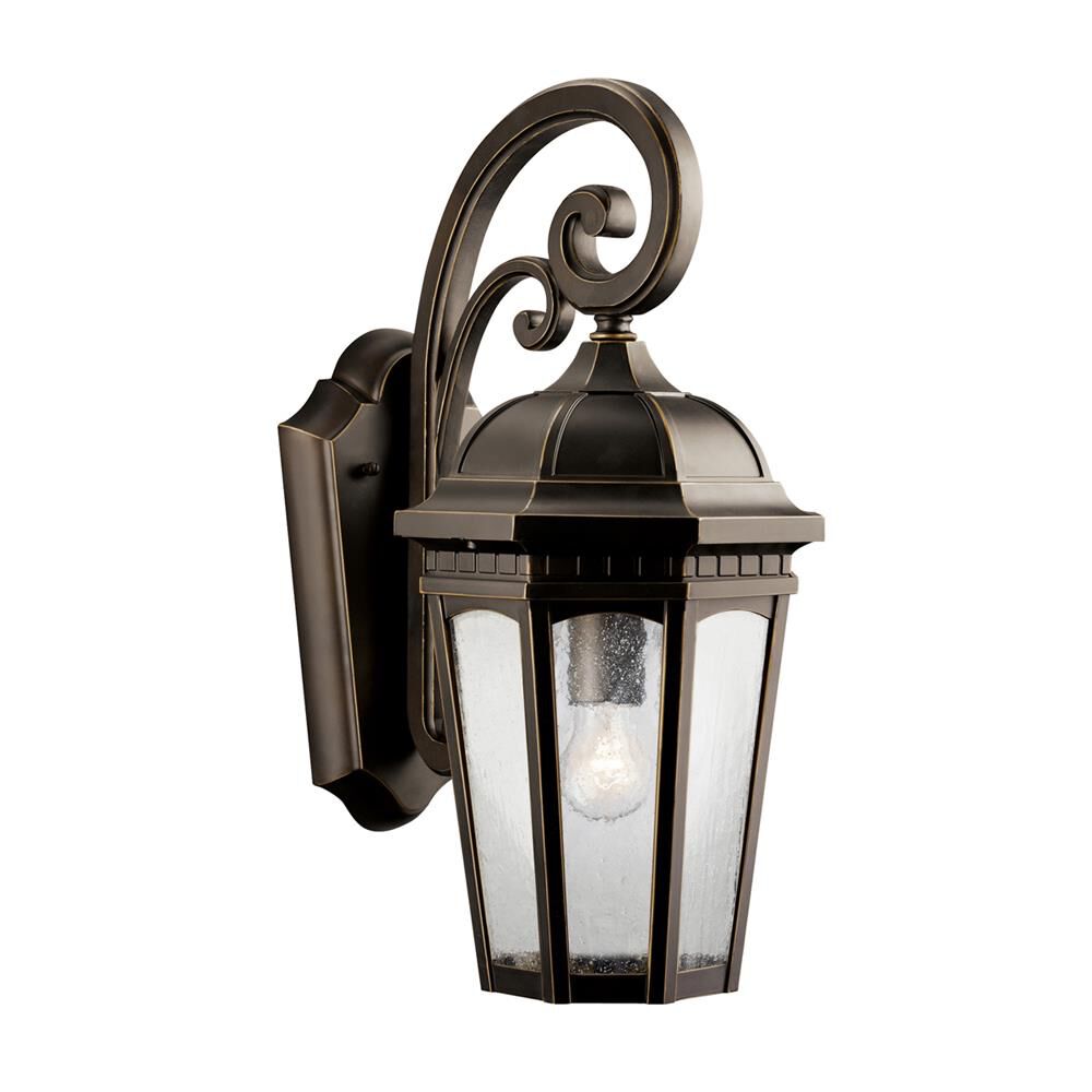 Courtyard 17 Inch Tall 1 Light Outdoor Wall Light by Kichler Lighting