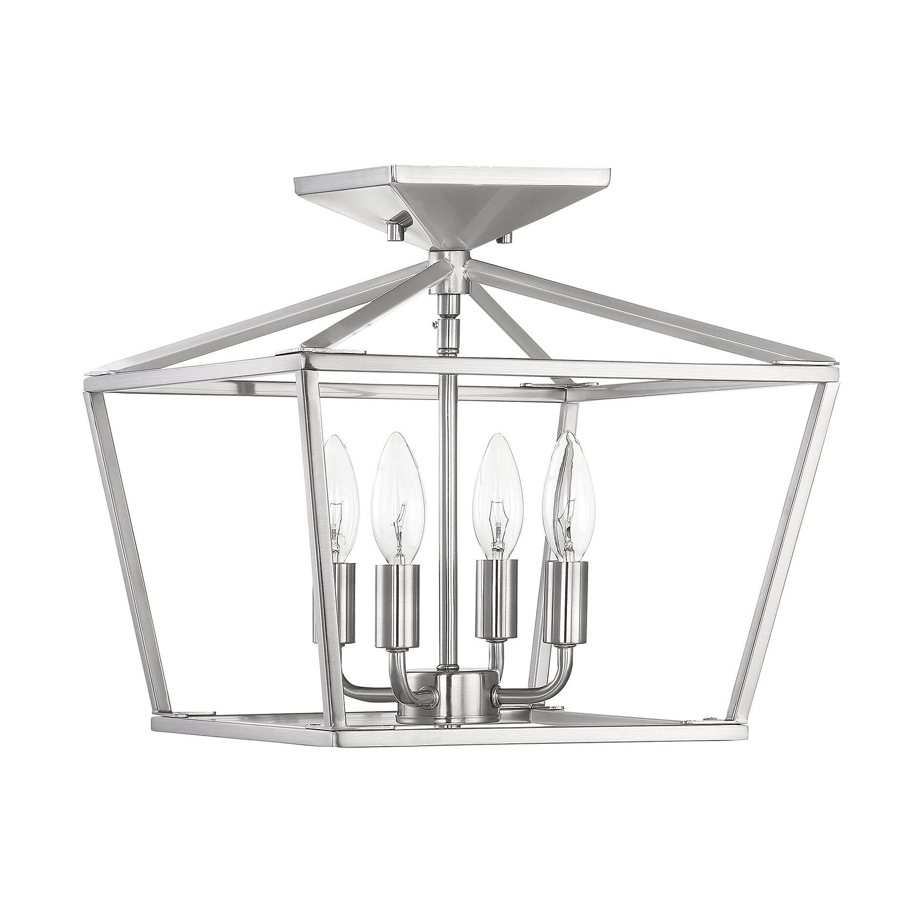 Townsend 13 Inch 4 Light Semi Flush Mount by Savoy House