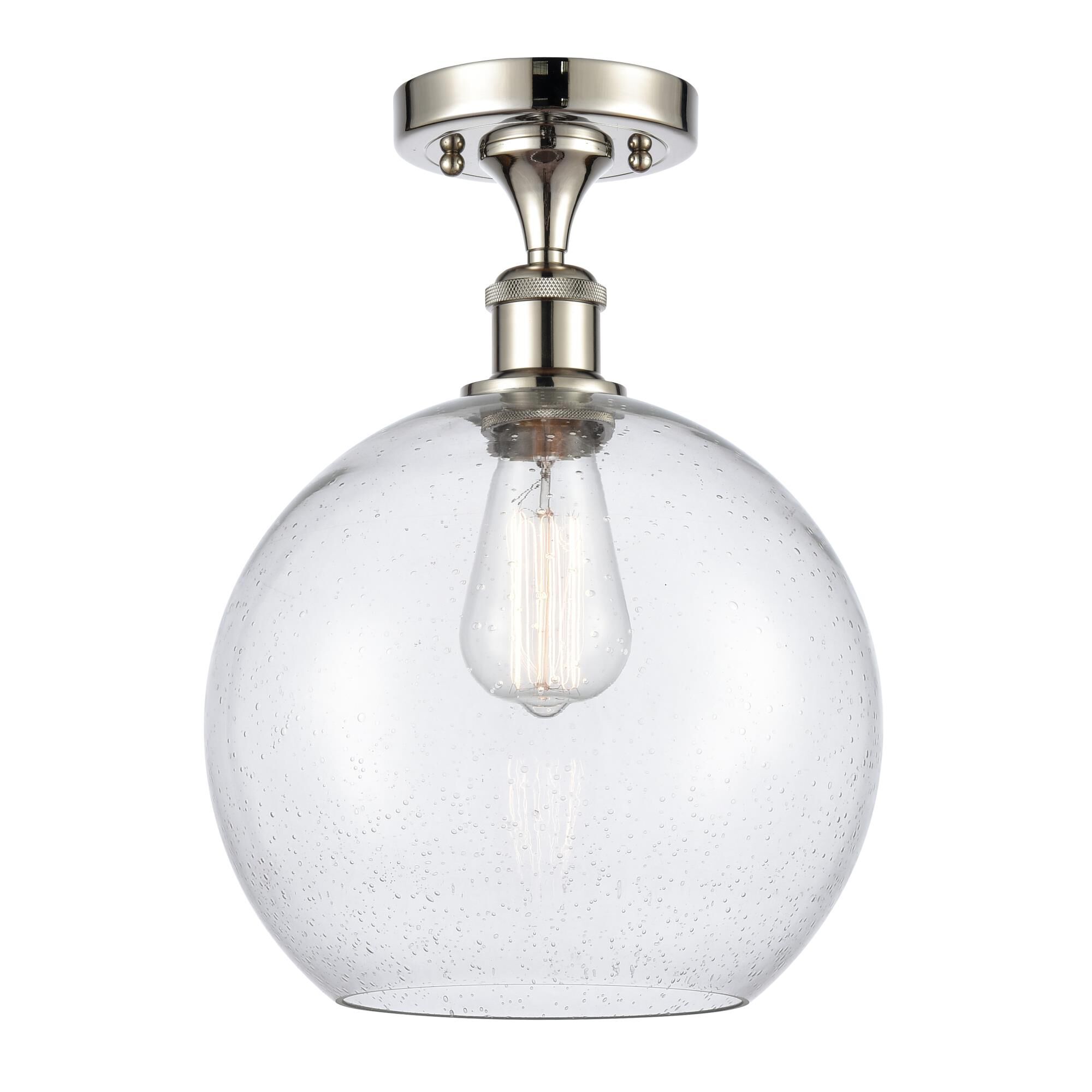 Bruno Marashlian Athens 10 Inch 1 Light Semi Flush Mount by Innovations Lighting