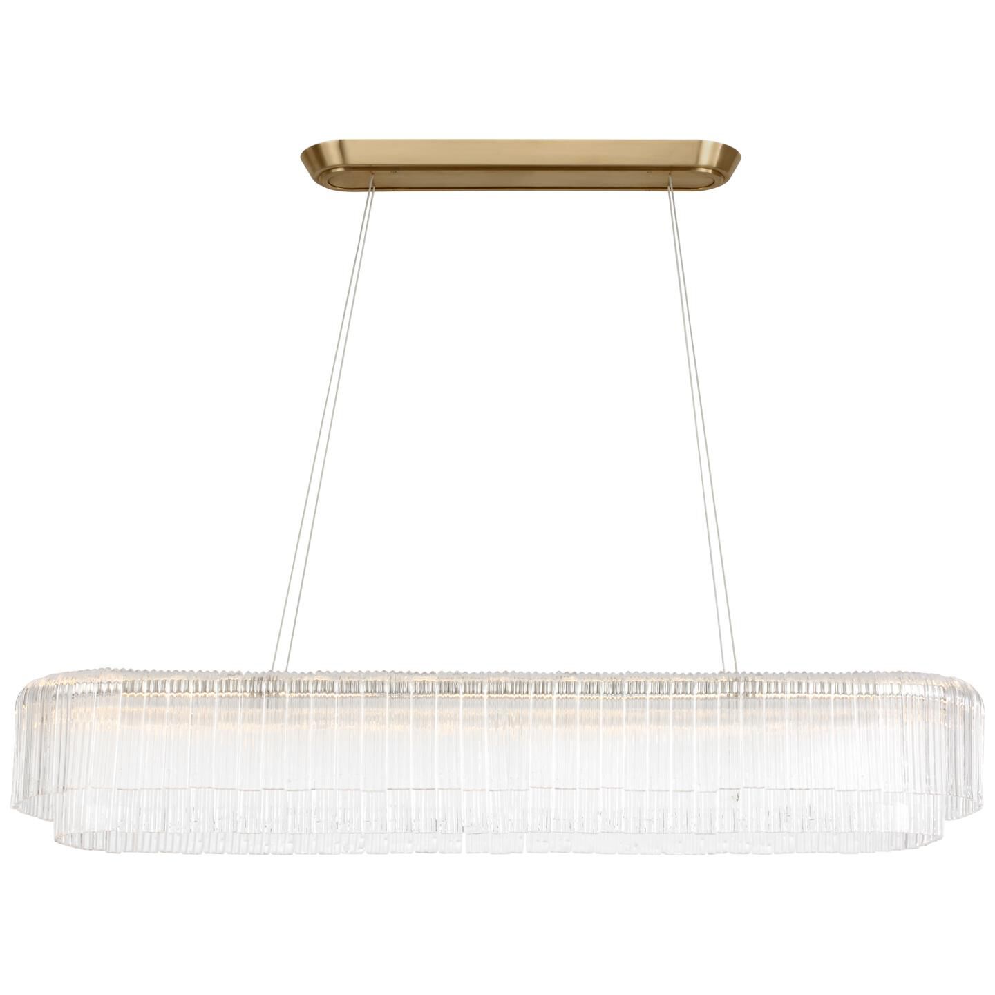 Ian K. Fowler Maderno 55 Inch Linear Suspension Light by Visual Comfort Signature Collection