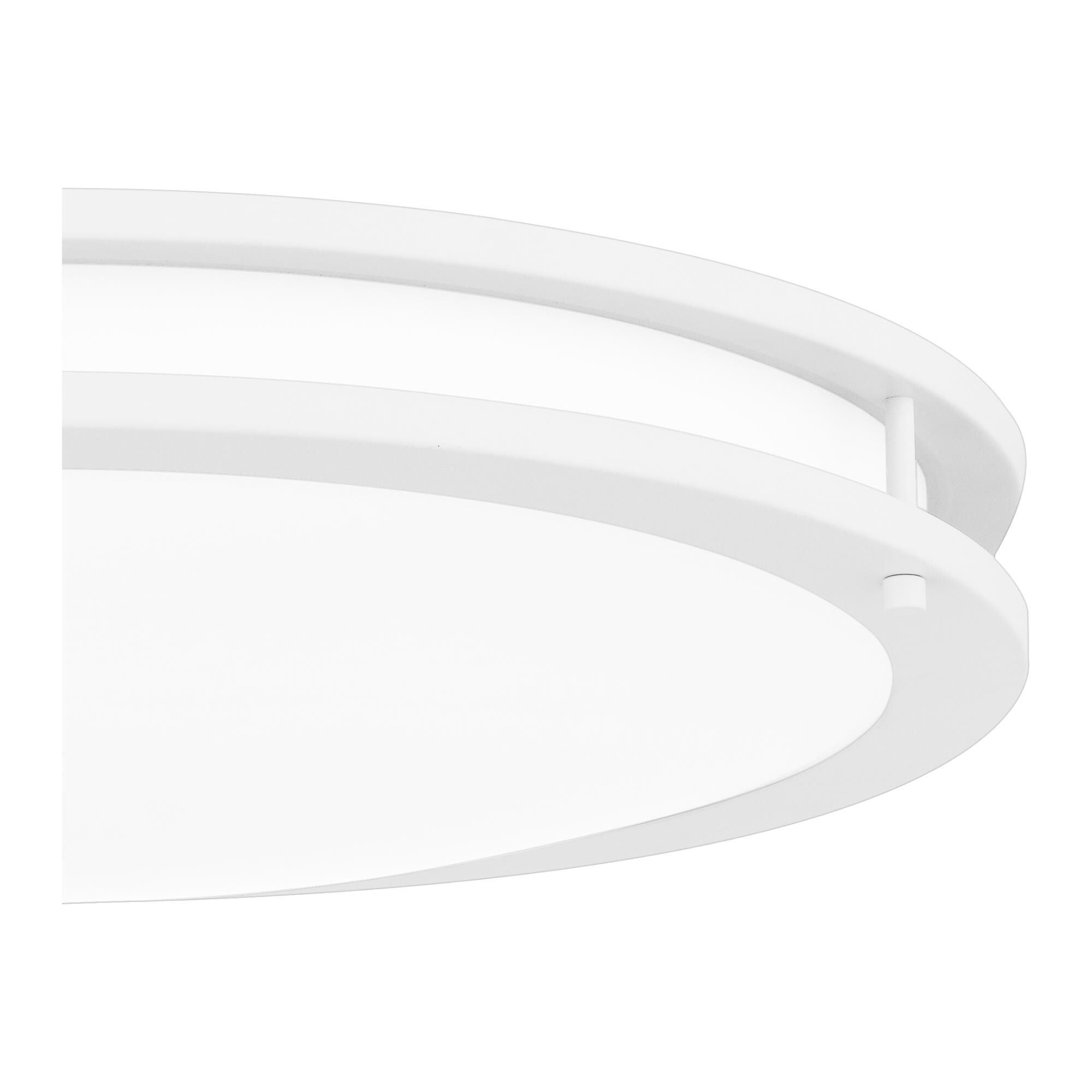 Euclid 24 Inch 1 Light LED Semi Flush Mount by Quoizel