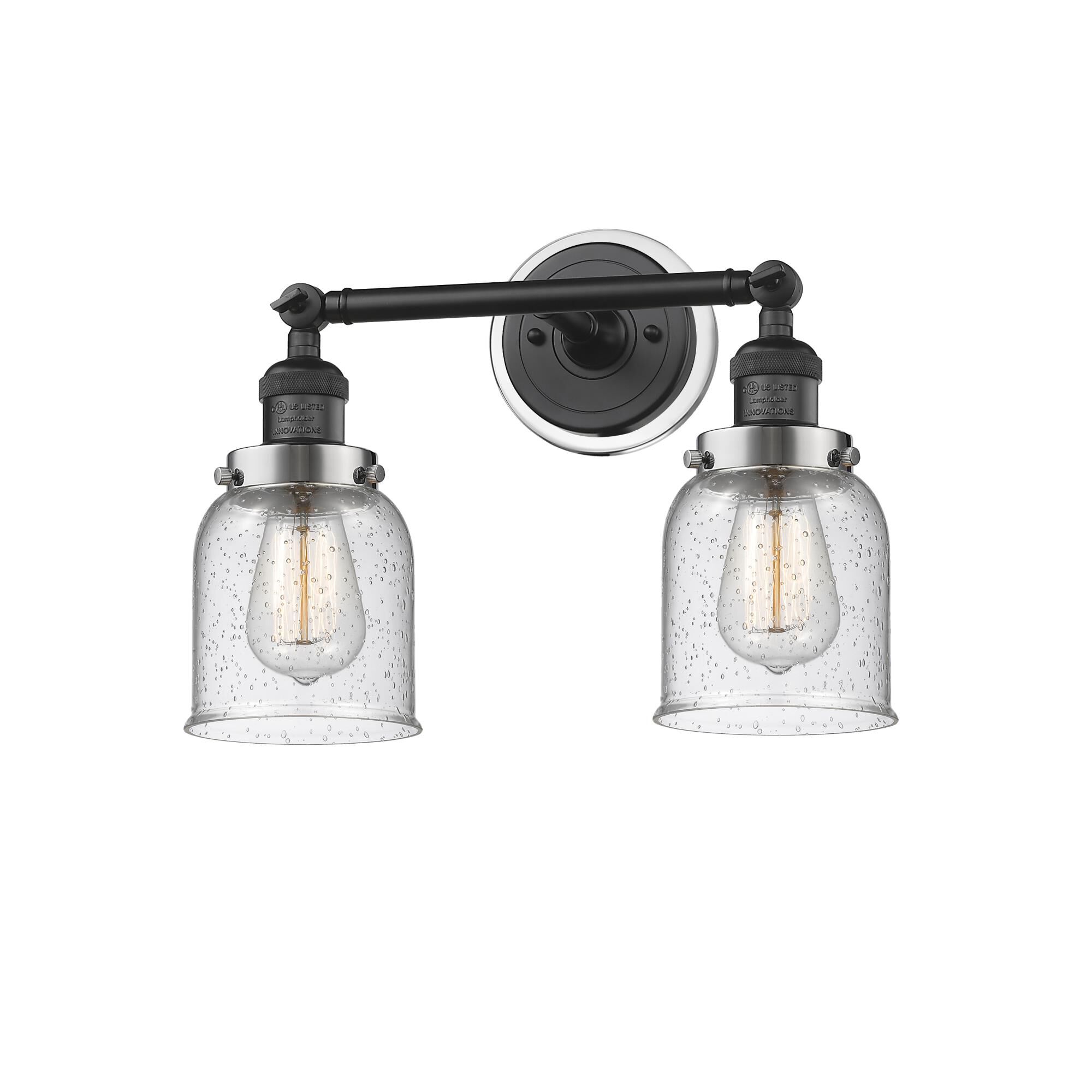 Bruno Marashlian Bare Bulb 11 Inch 2 Light Bath Vanity Light by Innovations Lighting