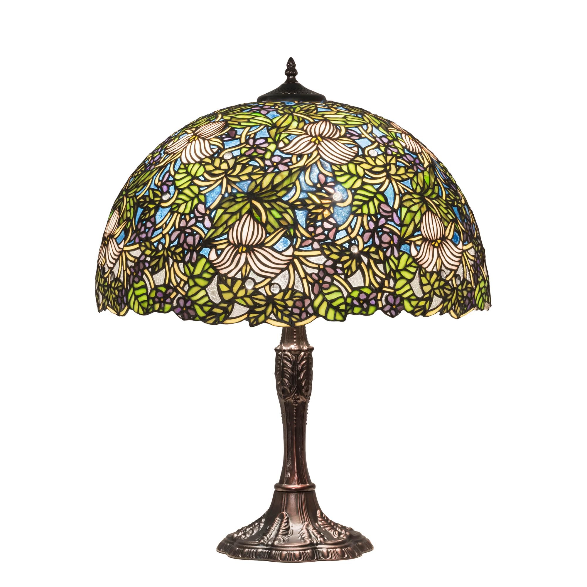 Trillium & Violet 26 Inch Table Lamp by Meyda Lighting