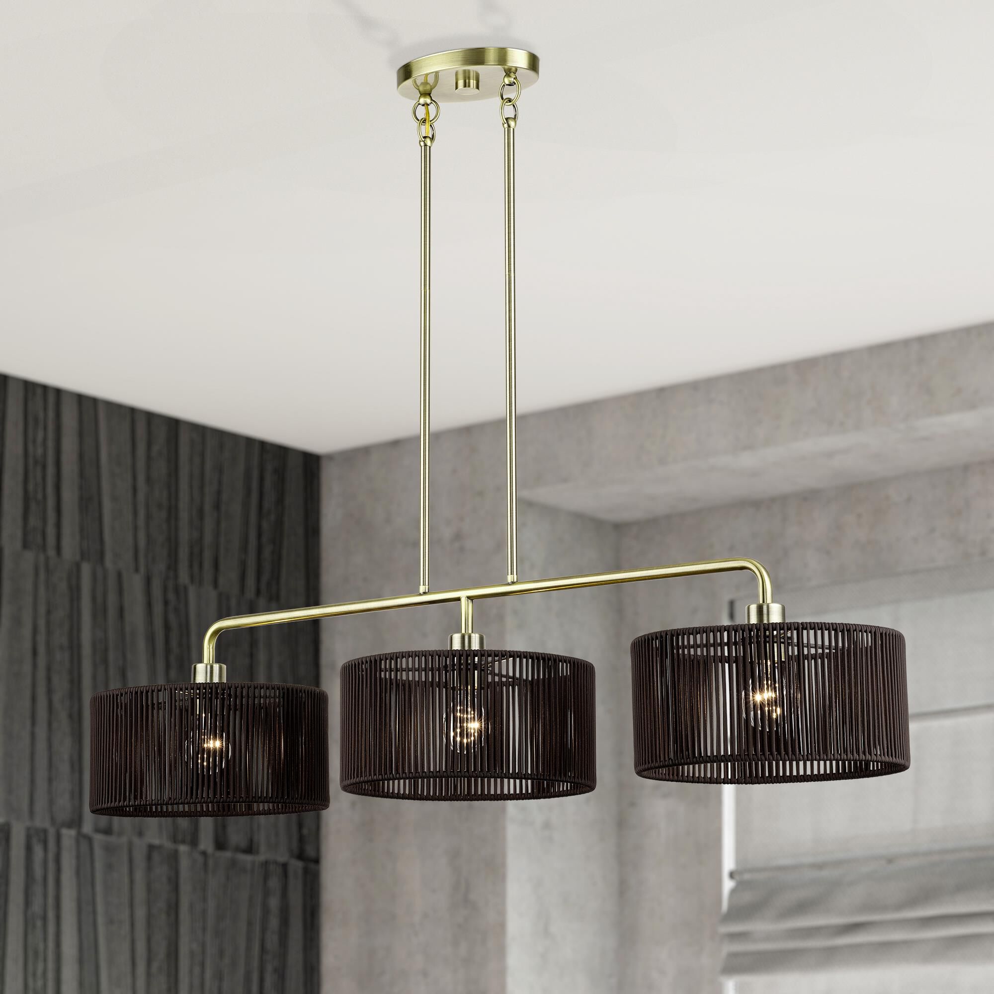 Acordia 46 Inch Linear Suspension Light by Livex Lighting