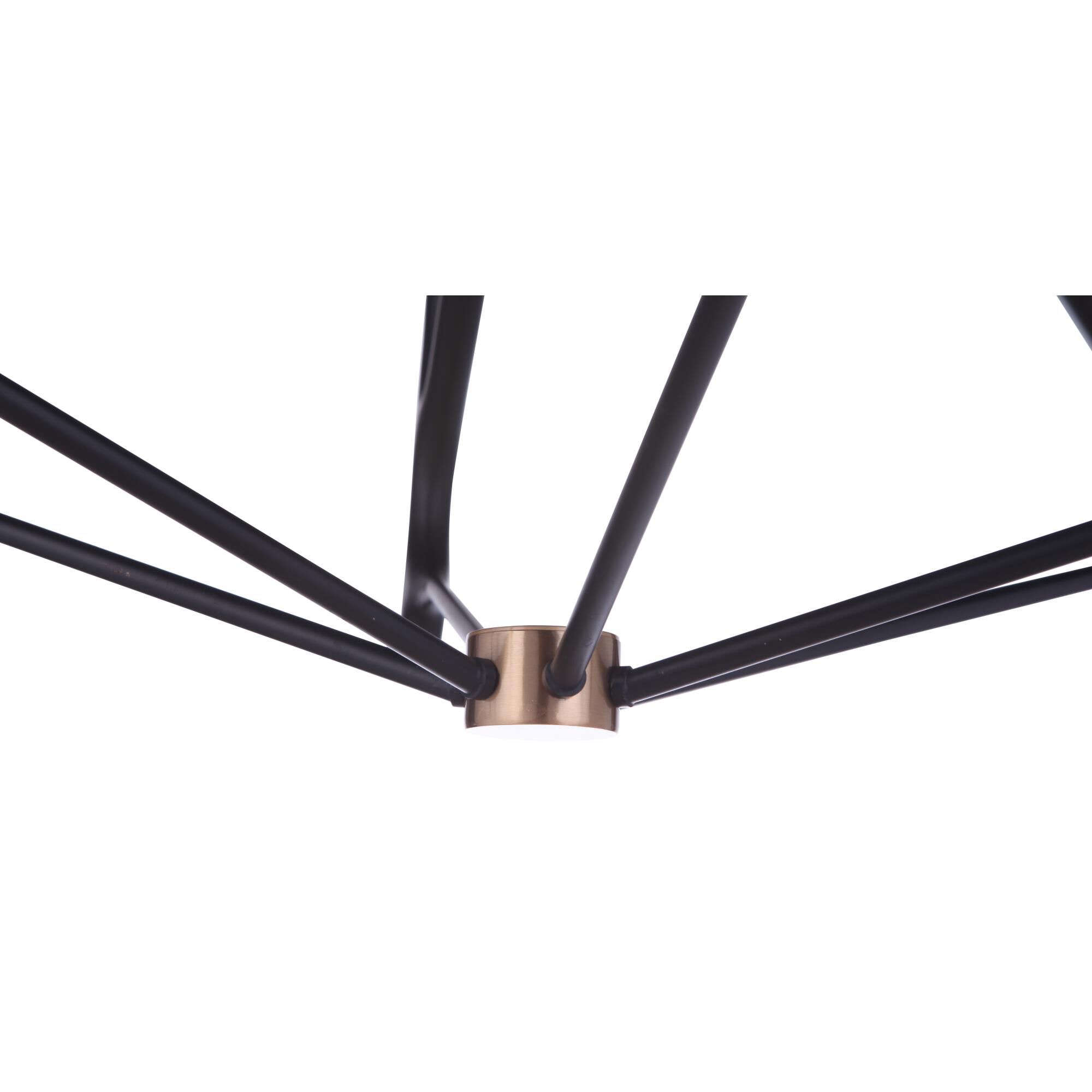 Shown in Flat Black/Painted Nickel finish