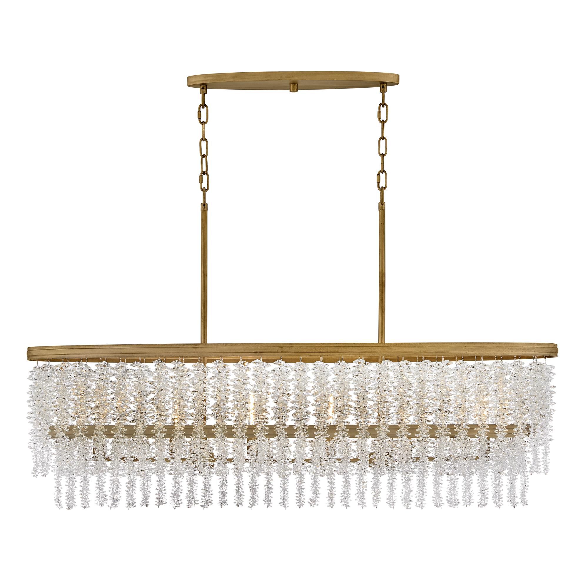 Rubina Medium Linear Chandelier,