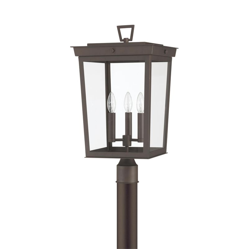 Belmont 22 Inch Outdoor Post Lamp by Crystorama