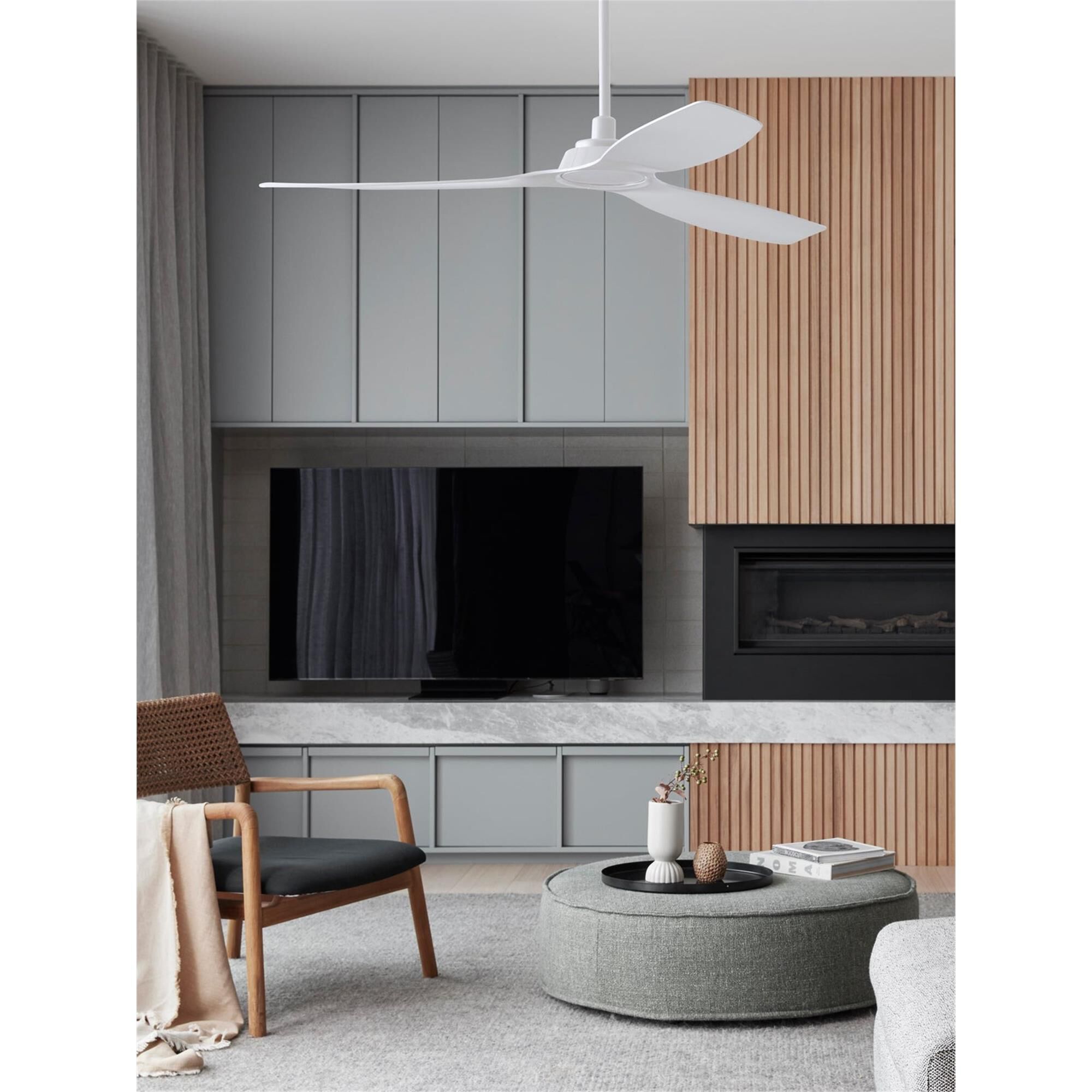 Shown in White finish