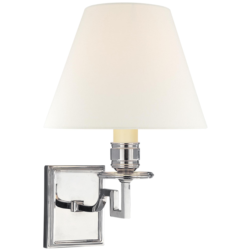 Visual Comfort Signature Collection Alexa Hampton Dean 12 Inch Wall Sconce