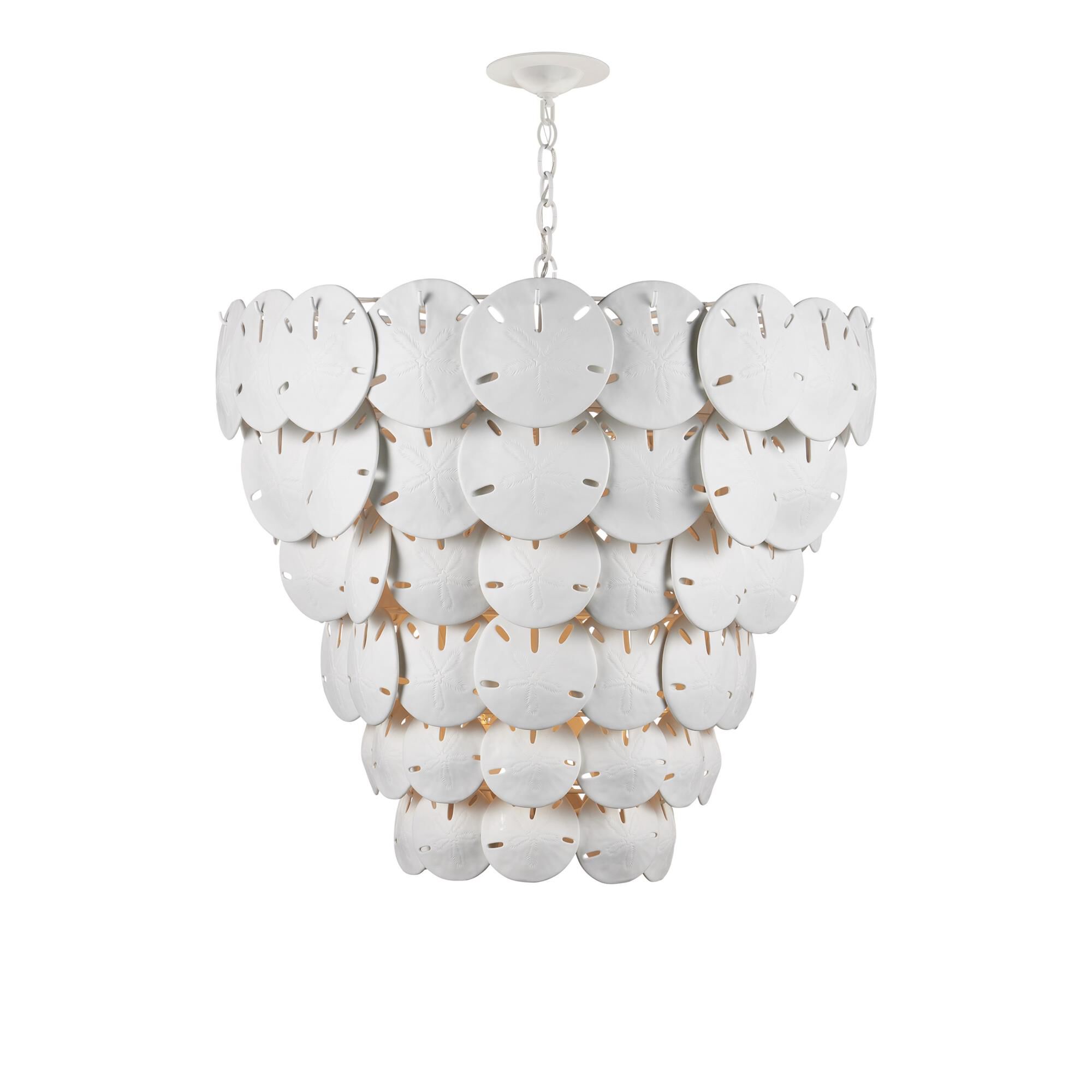 Shown in White, Sugar White finish