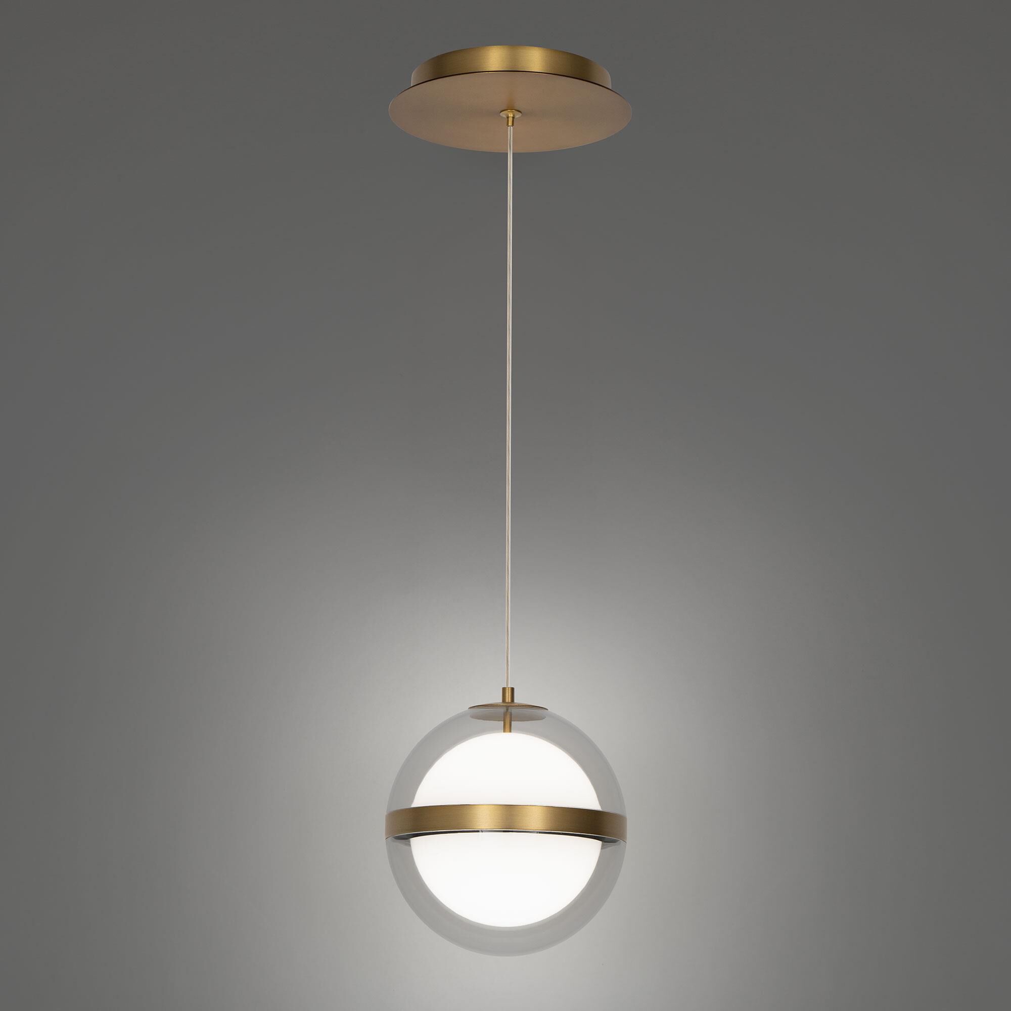 Shown in Aged Brass finish