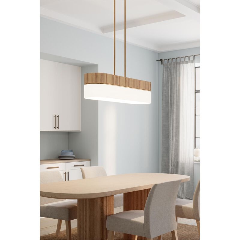 Nebri Medium Linear Chandelier by Minka Lavery