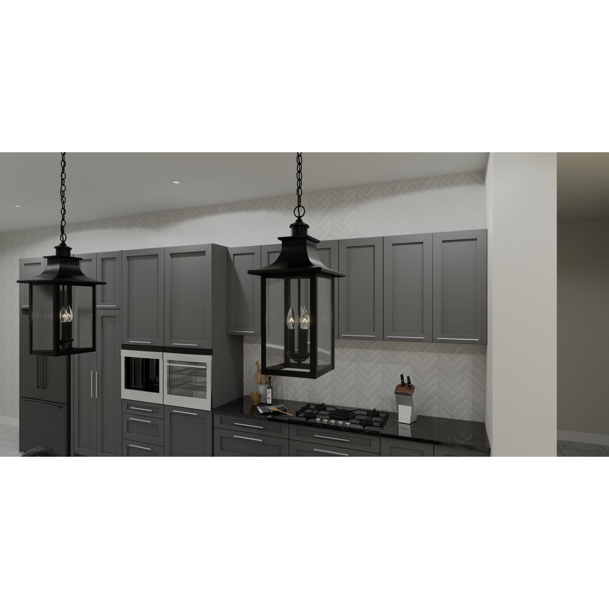 Chancellor 10 Inch 3 Light Mini Pendant by Quoizel